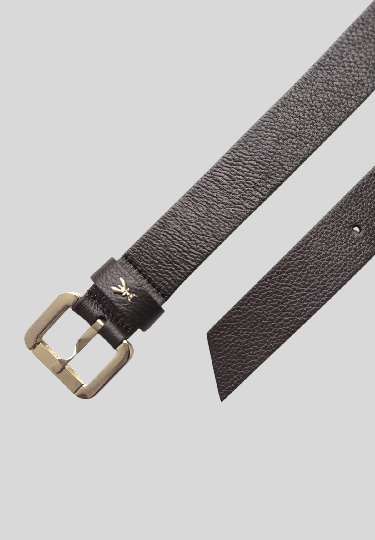 Cintura in pelle con iconico logo fly CW8684L001K118