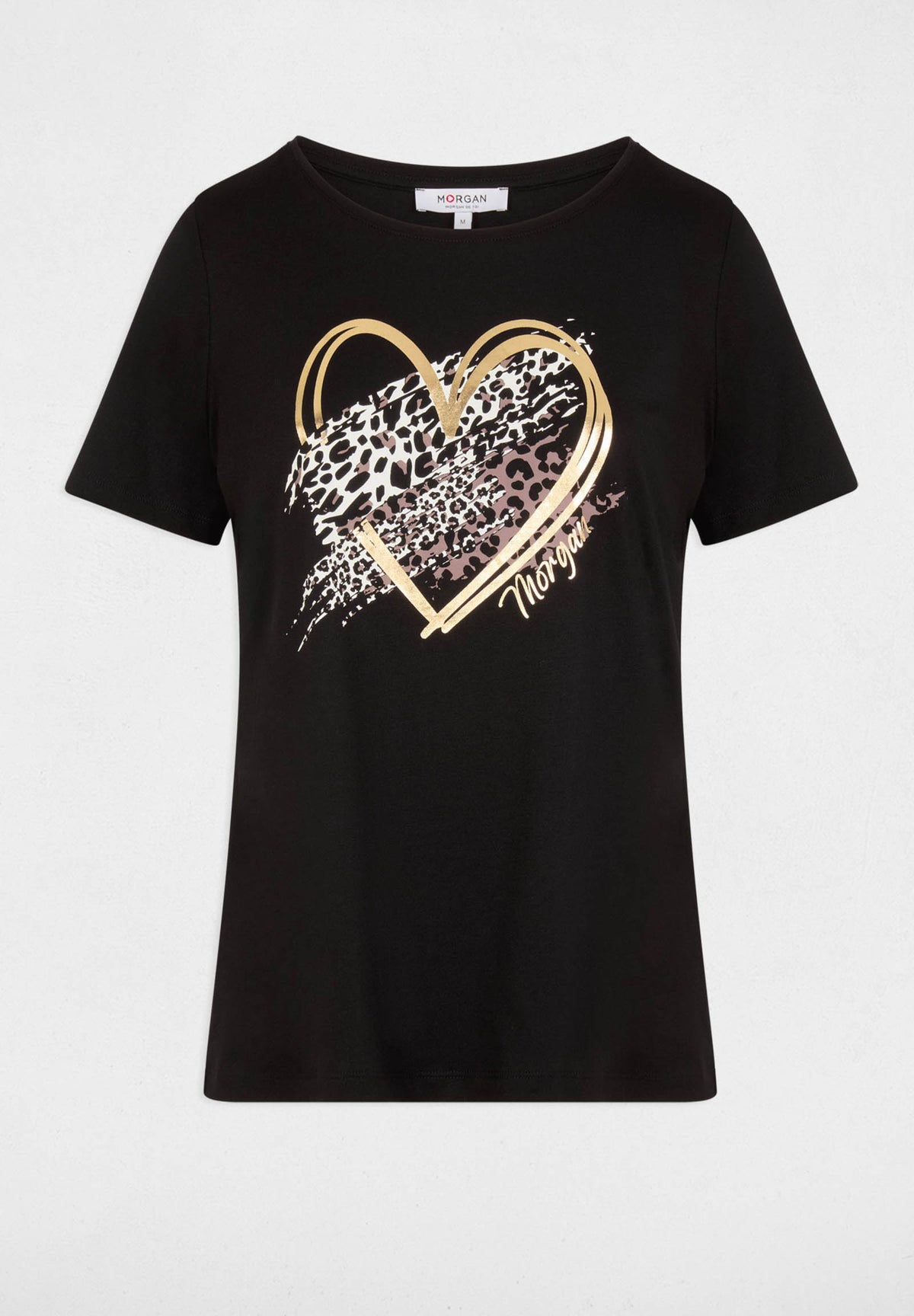MORGAN DE TOI Women's T-shirt BLACK