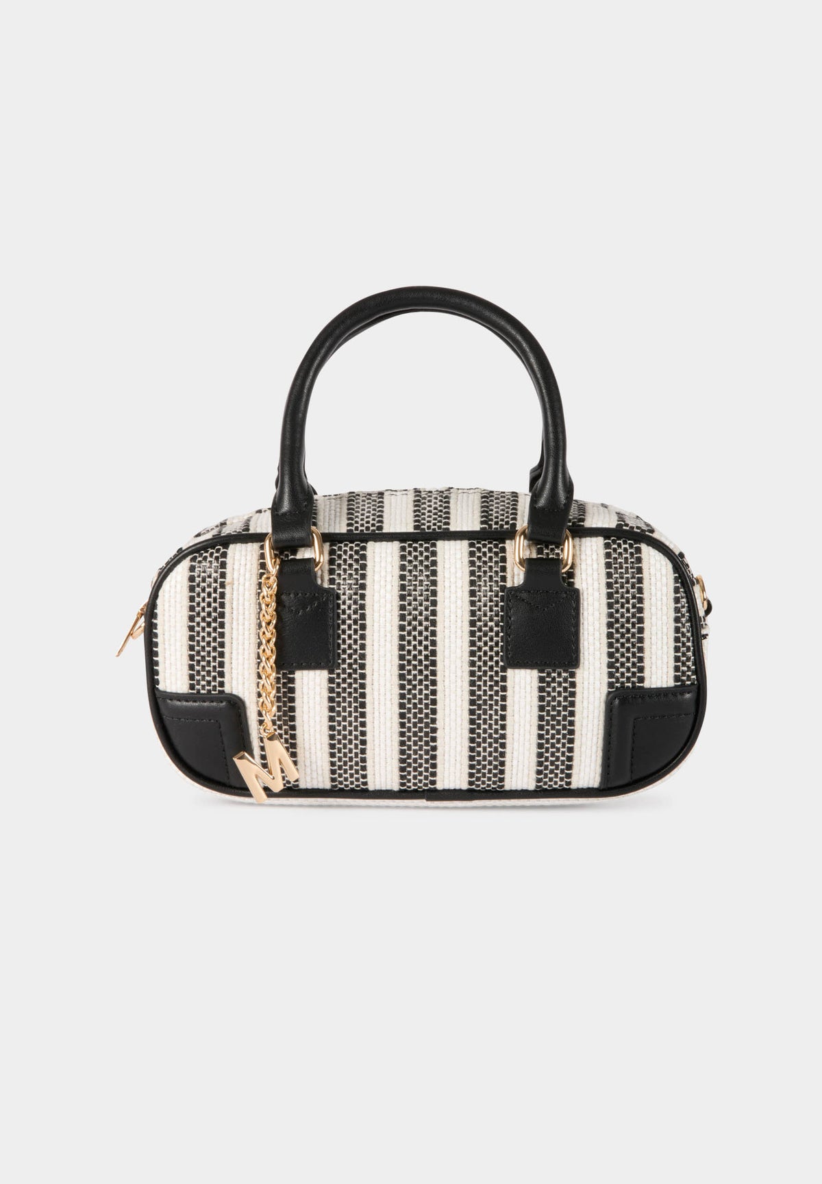 Borsa bauletto a righe 2BOULE