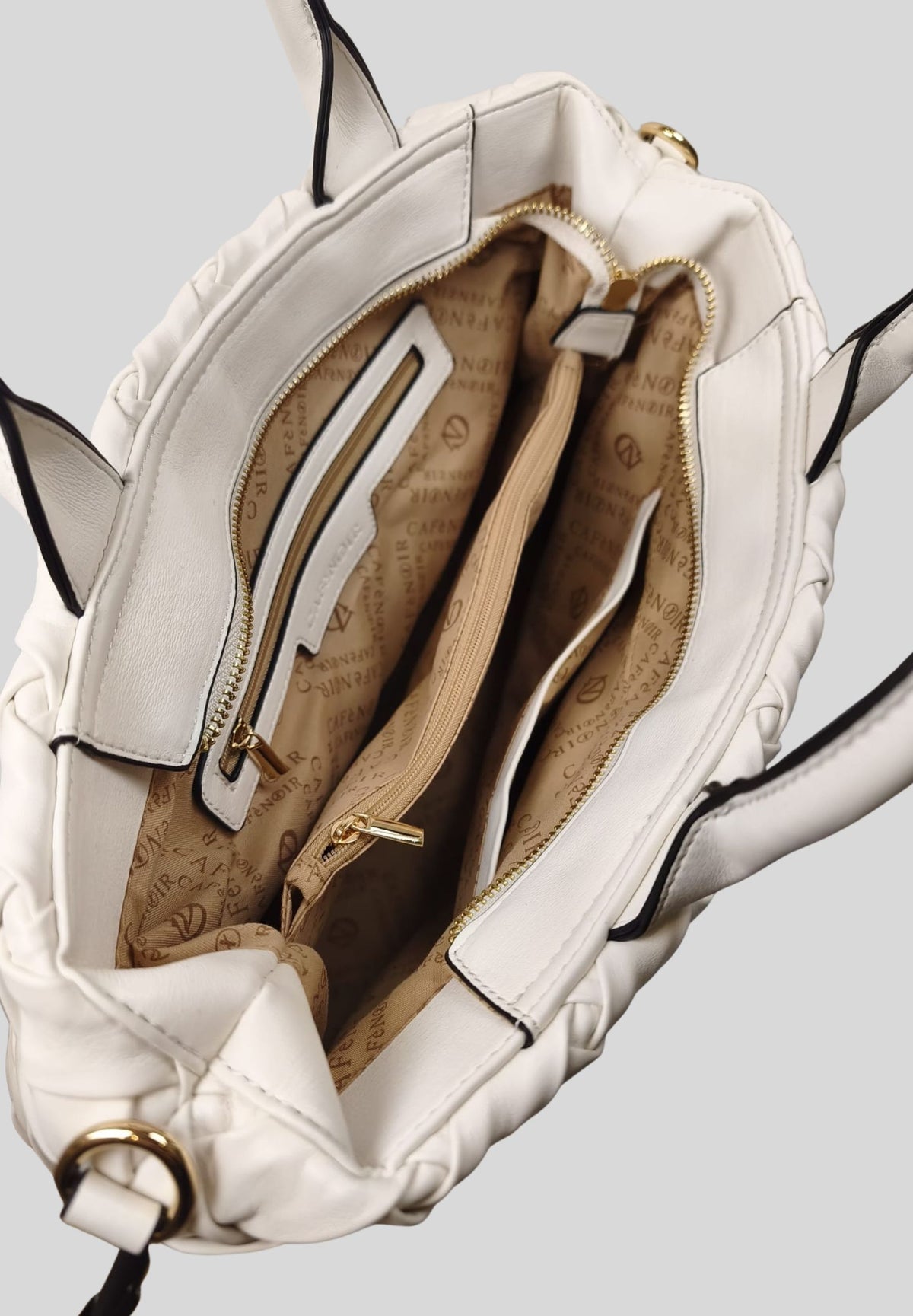 CAFE NOIR Women's Bag White