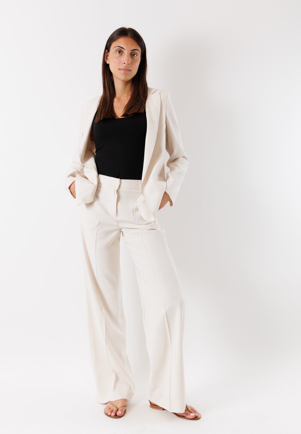 PE24076IVORY - Jacket - MESANGE