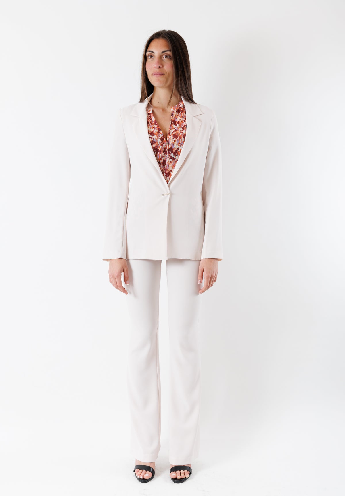 PE24023GESSO - Trousers - MESANGE