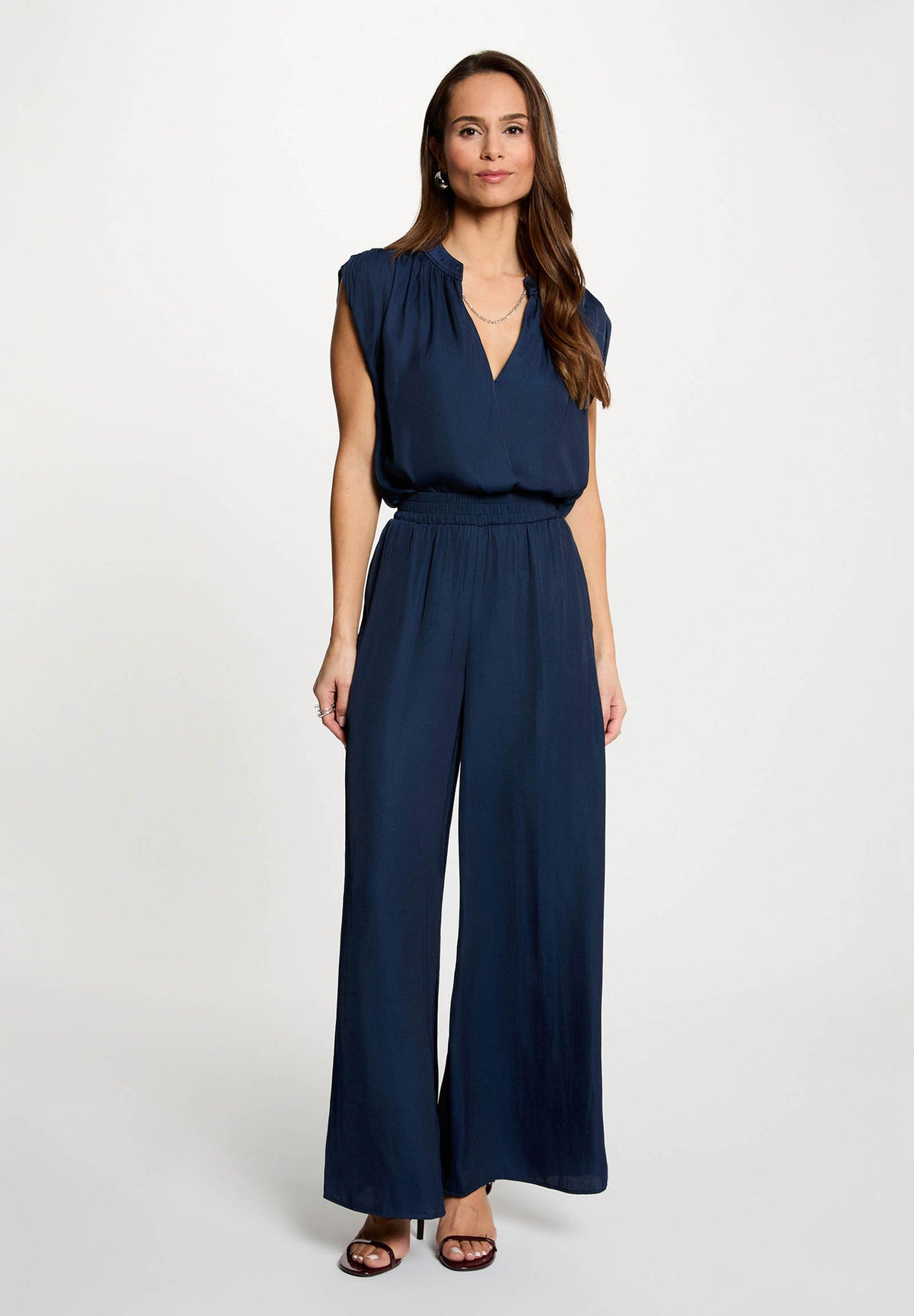 Pantaloni MORGAN DE TOI Donna BLEU MARINE