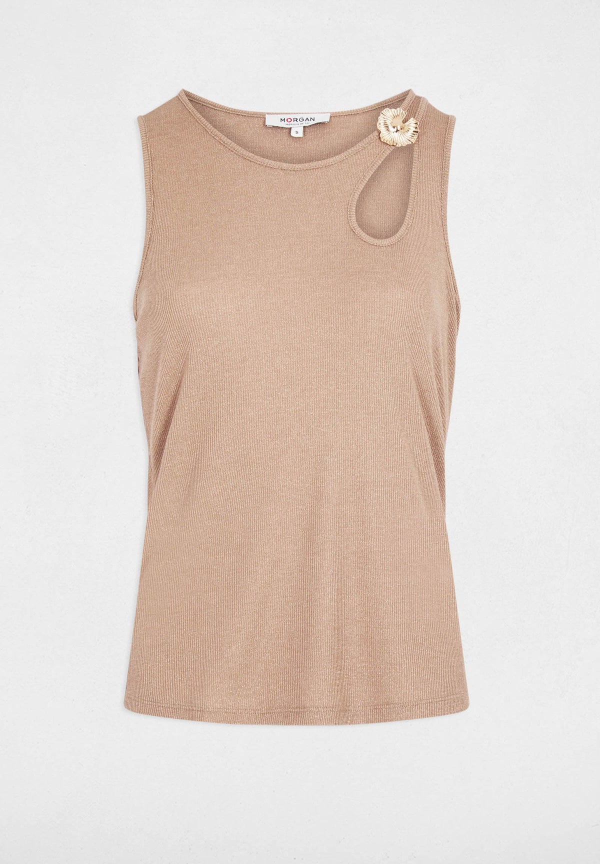Top in maglia con lurex DESIA