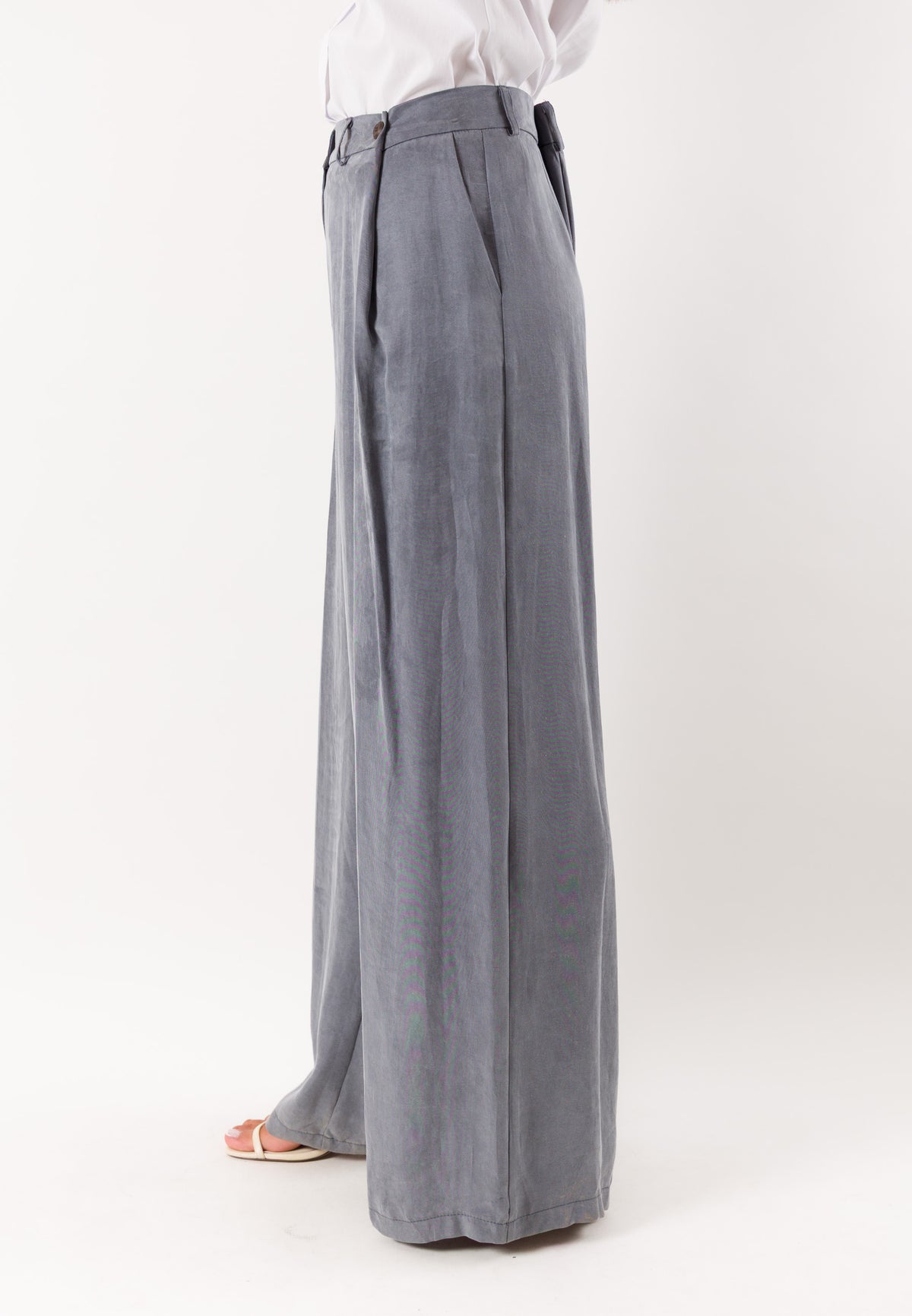 Pantaloni MESANGE Donna Grigio