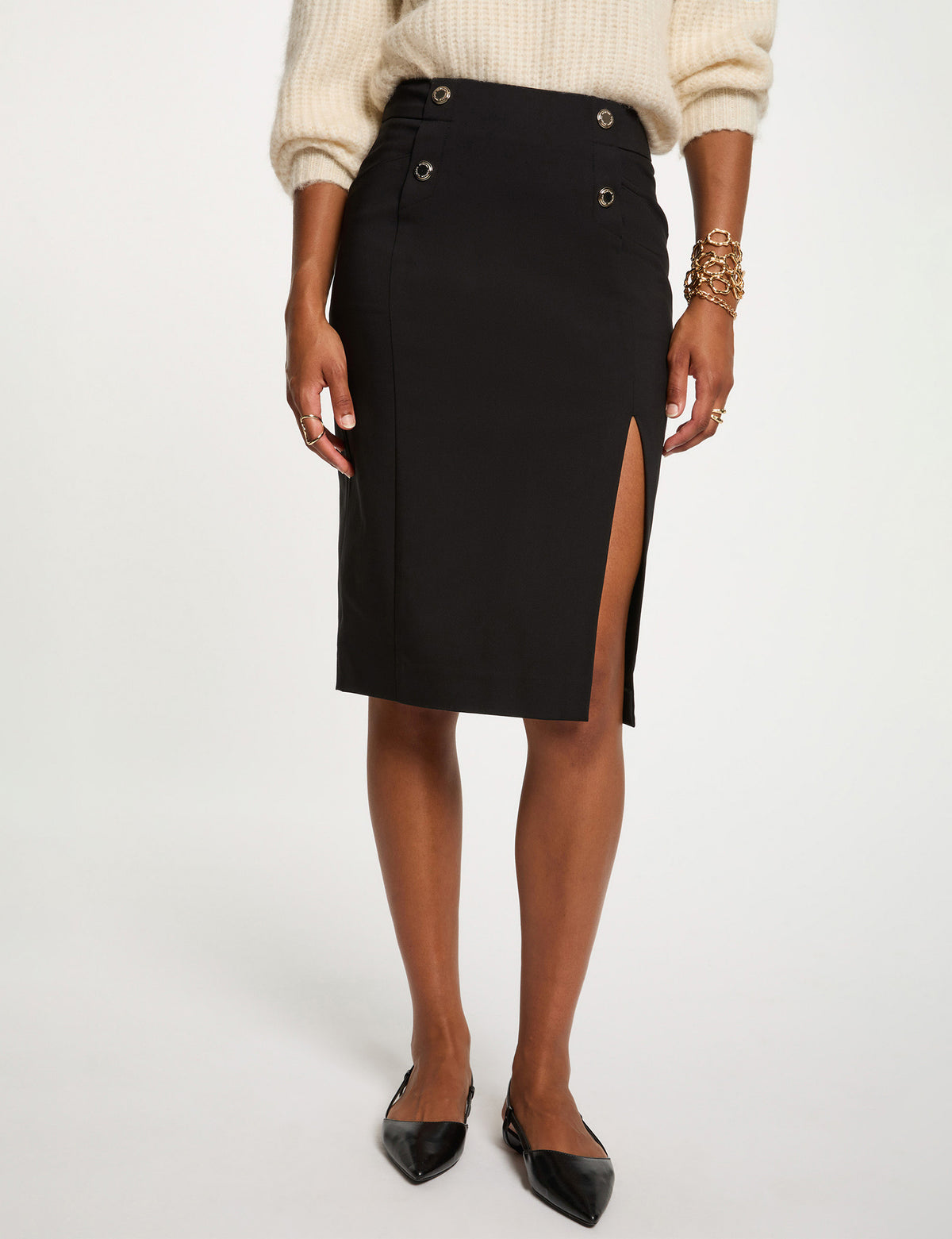 MORGAN DE TOI Women's Skirt BLACK