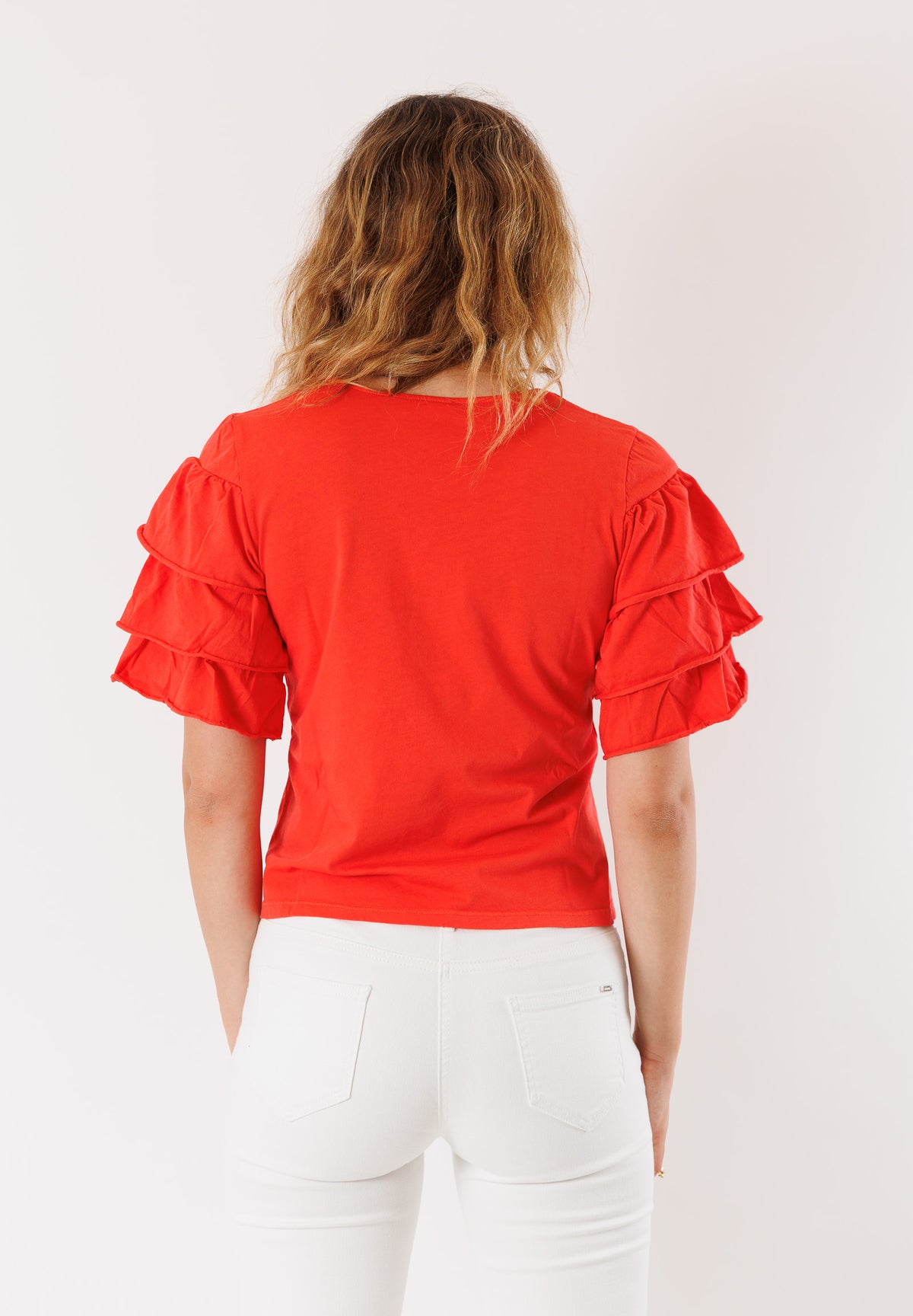 KONTATTO Women's T-shirt Coral