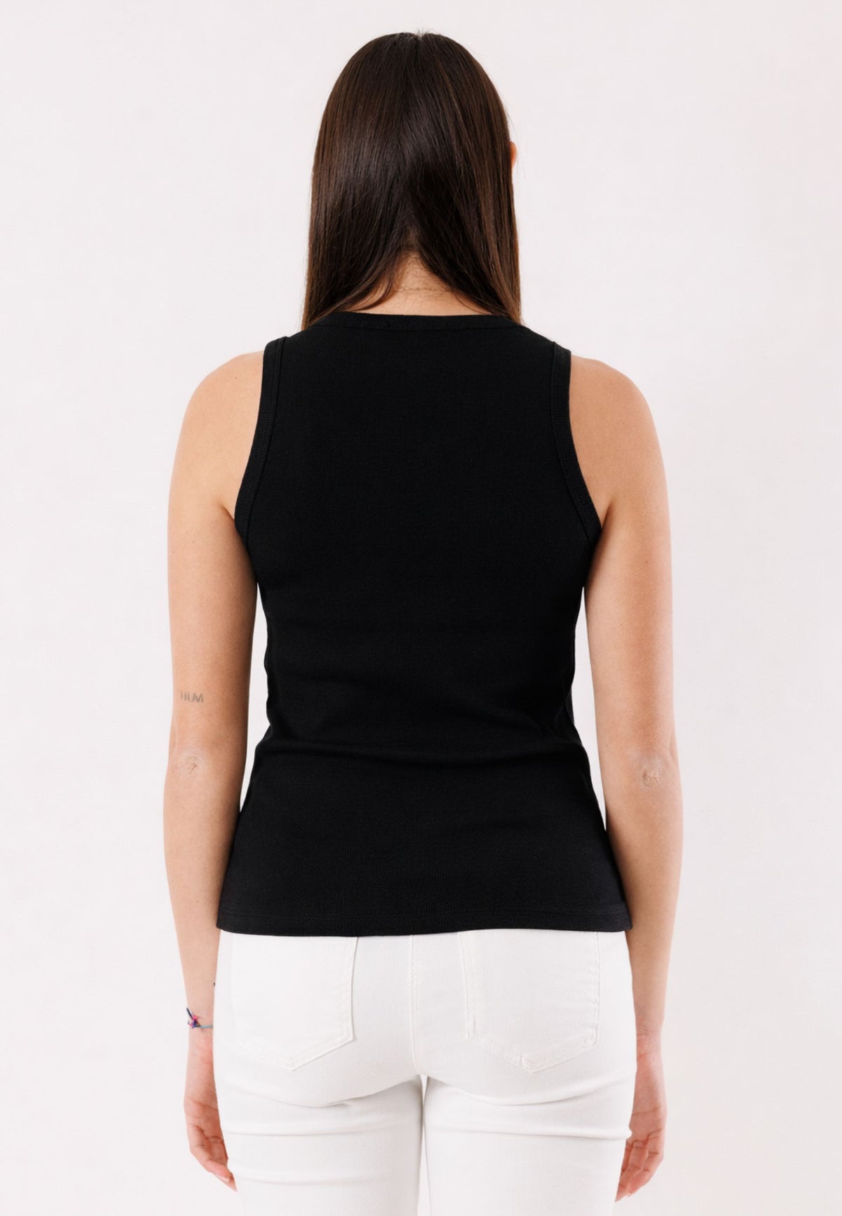 Top KONTATTO Donna Nero