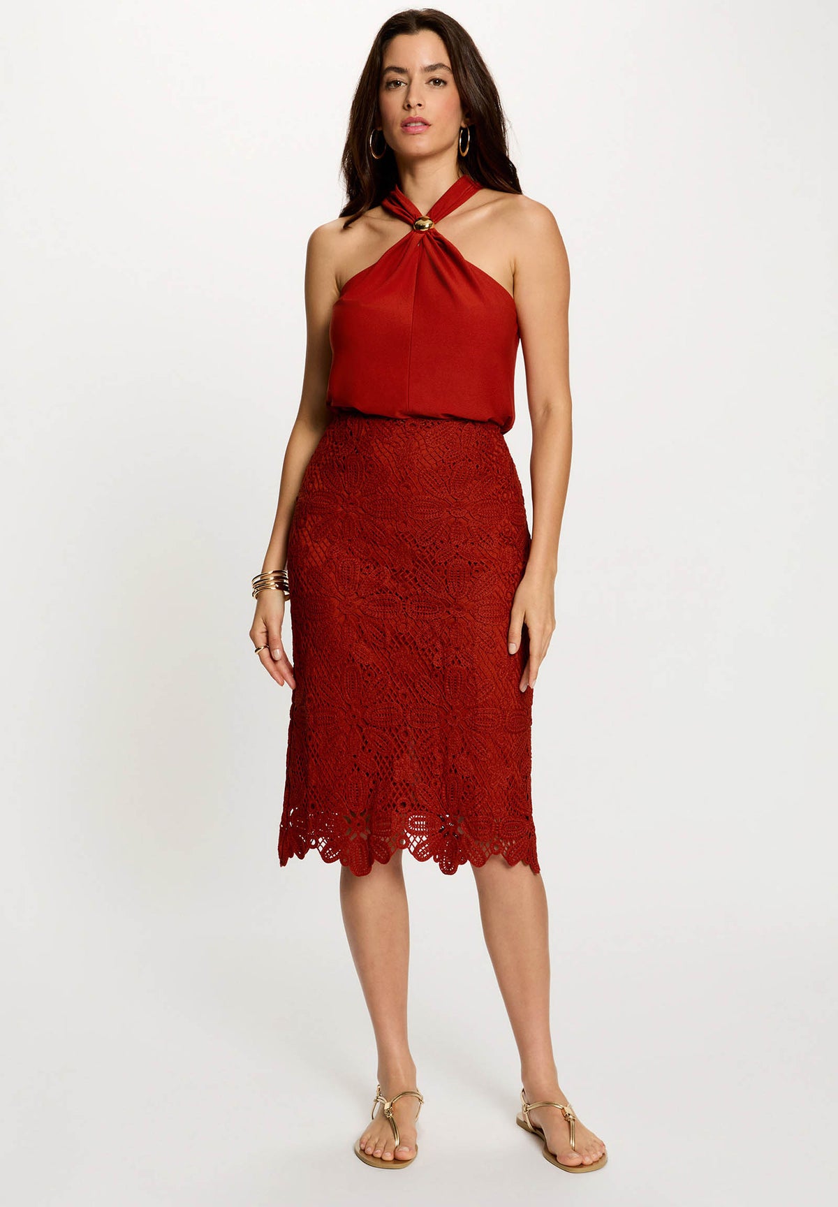 MORGAN DE TOI Women's Top PAPRIKA M
