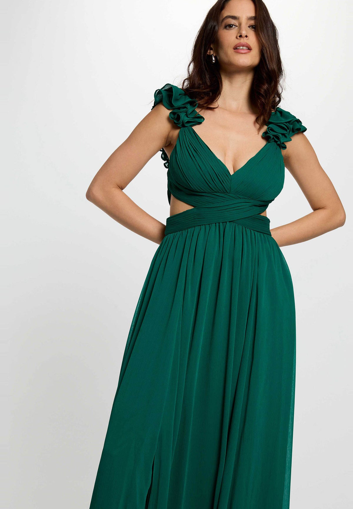 MORGAN DE TOI Women's Green Dresses