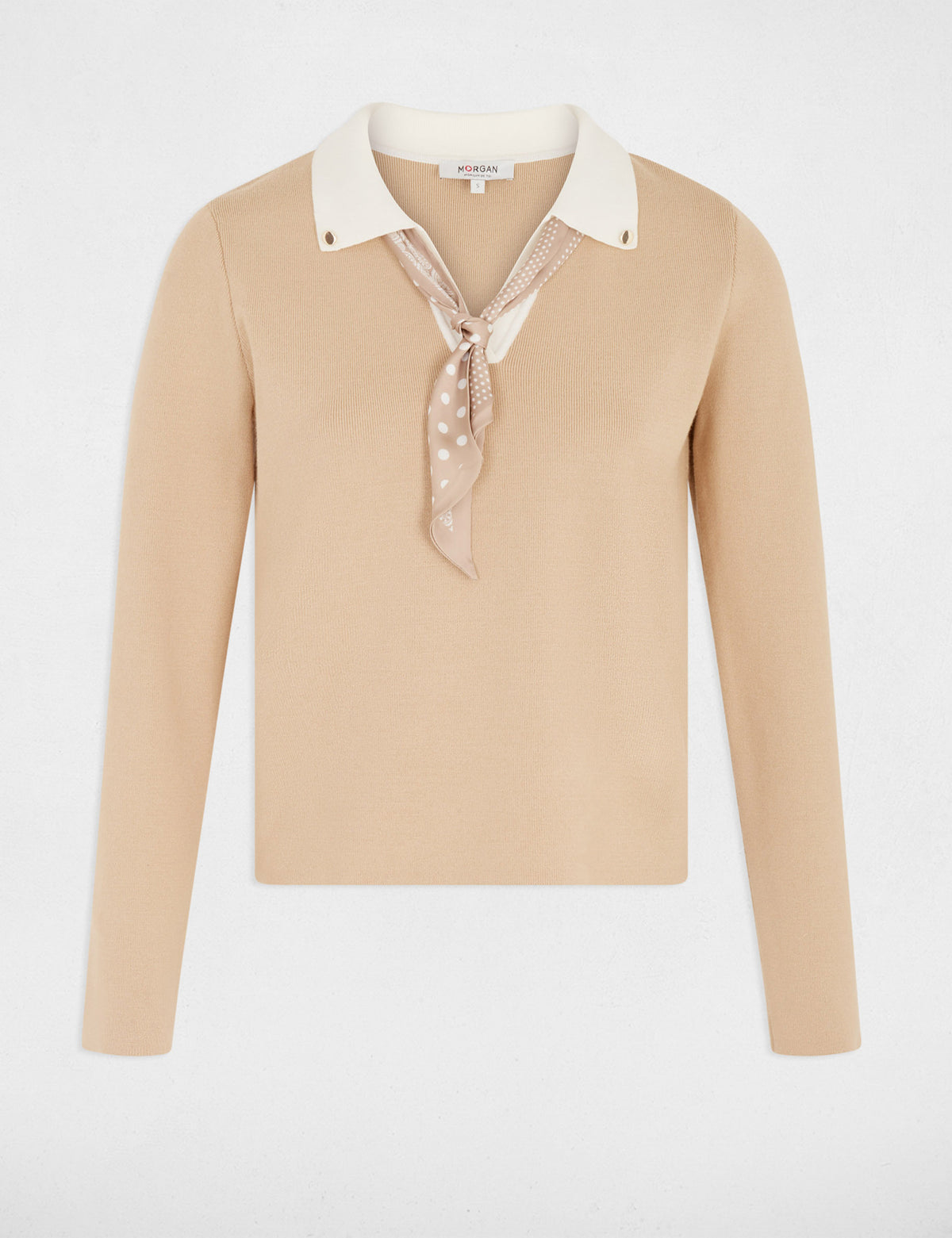MORGAN DE TOI Women's Sweater PEANUT M
