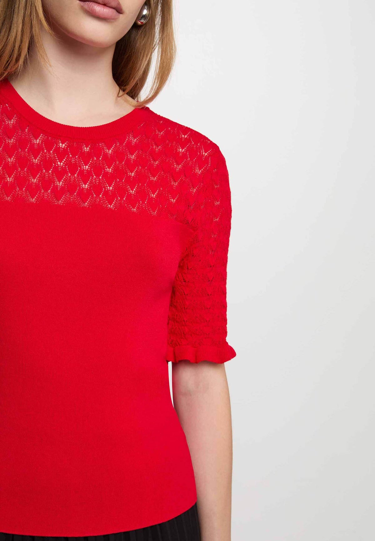 MORGAN DE TOI Women's Sweater TOMATO M