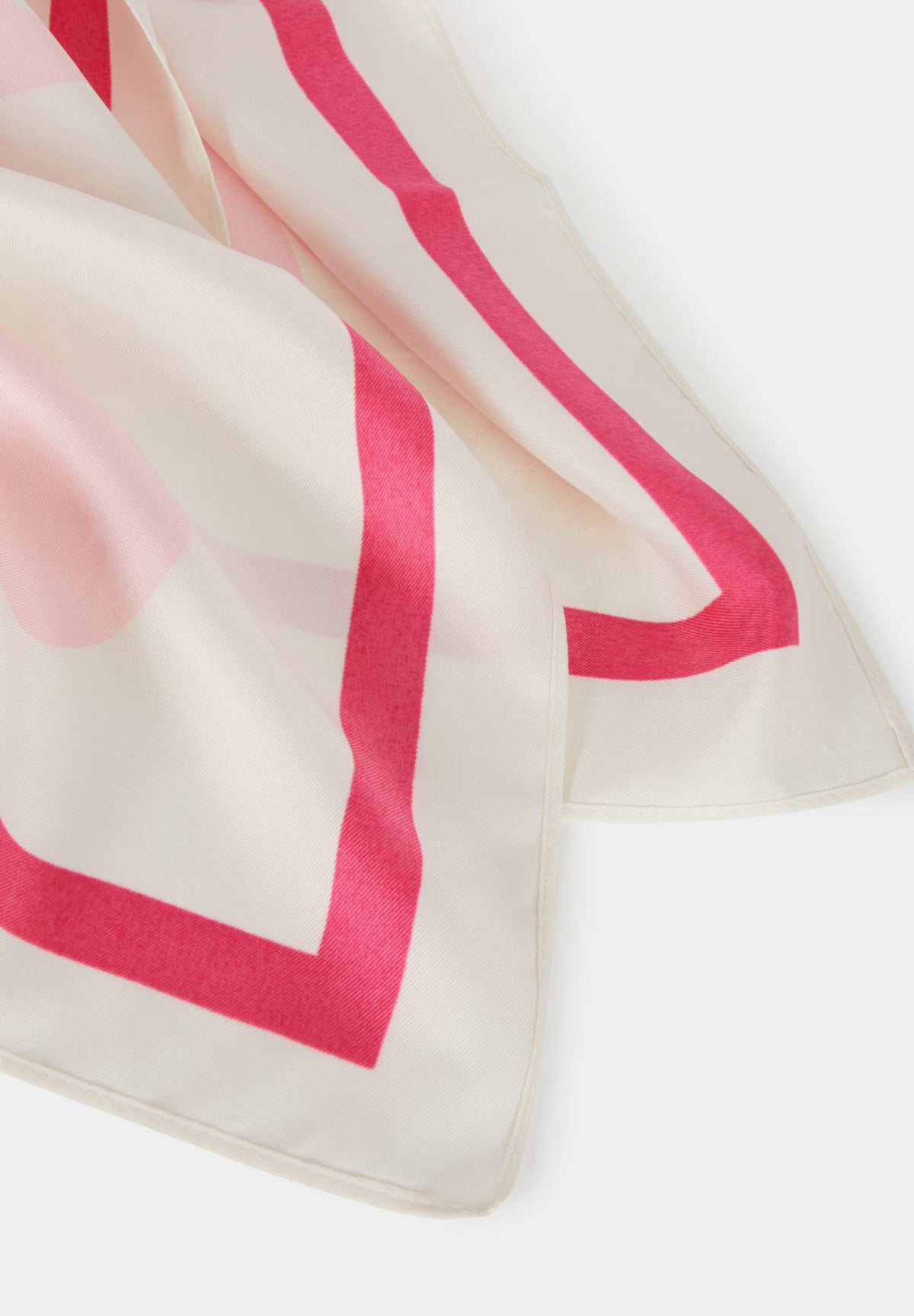 Foulard fluido con stampa 5PALM