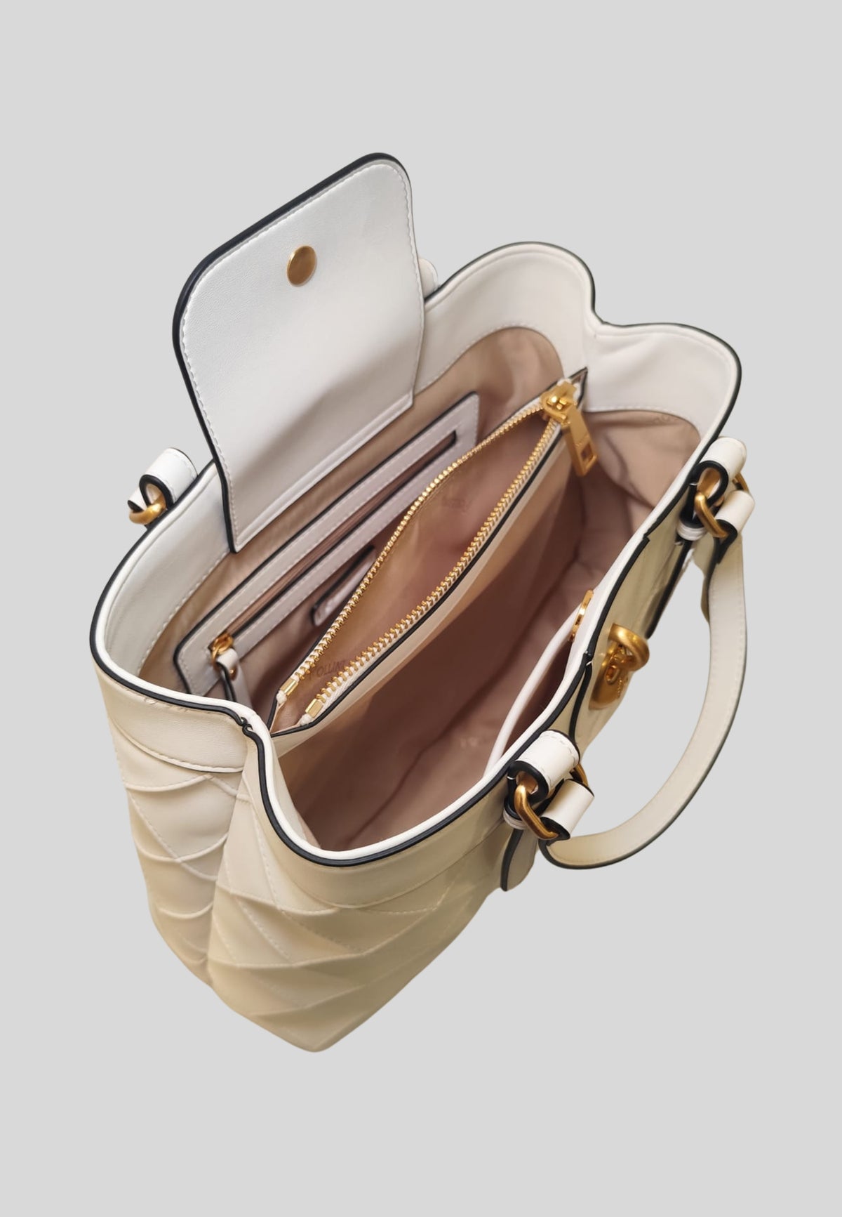 Borsa effetto pelle trapuntata SC4539PP1OSM