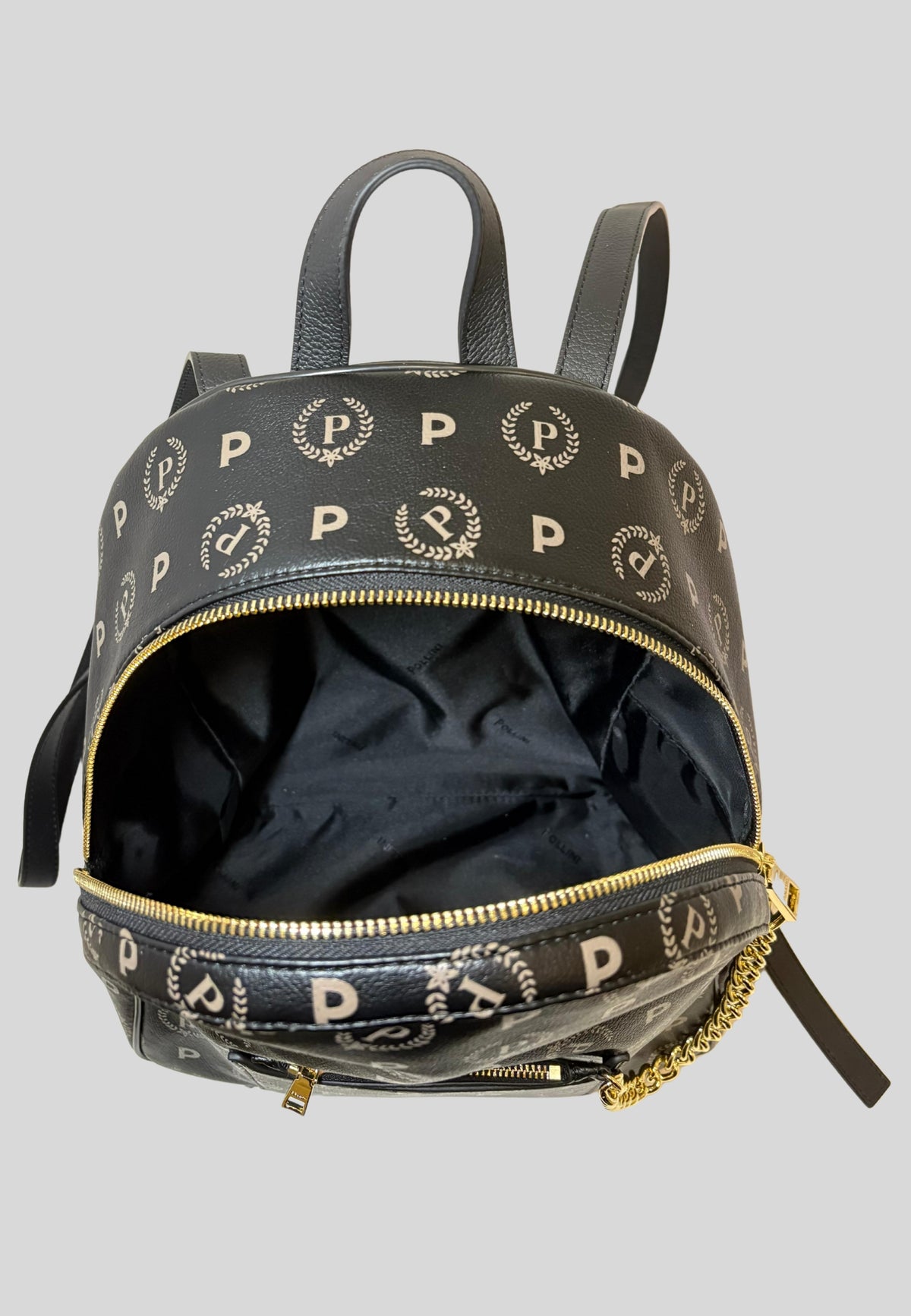 POLLINI Women's Black Backpack