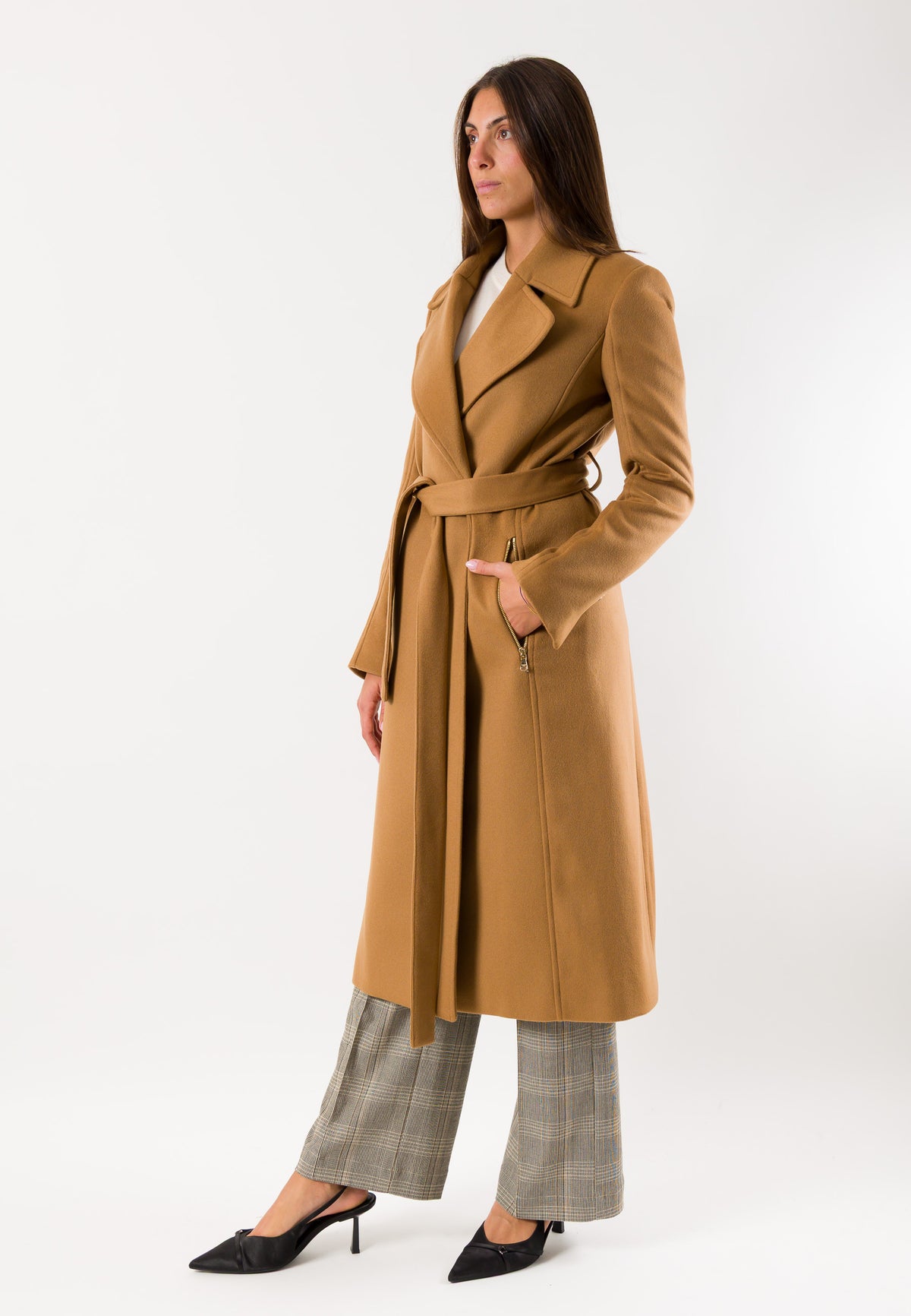 Patrizia Pepe 2O0225 cappotto con cintura