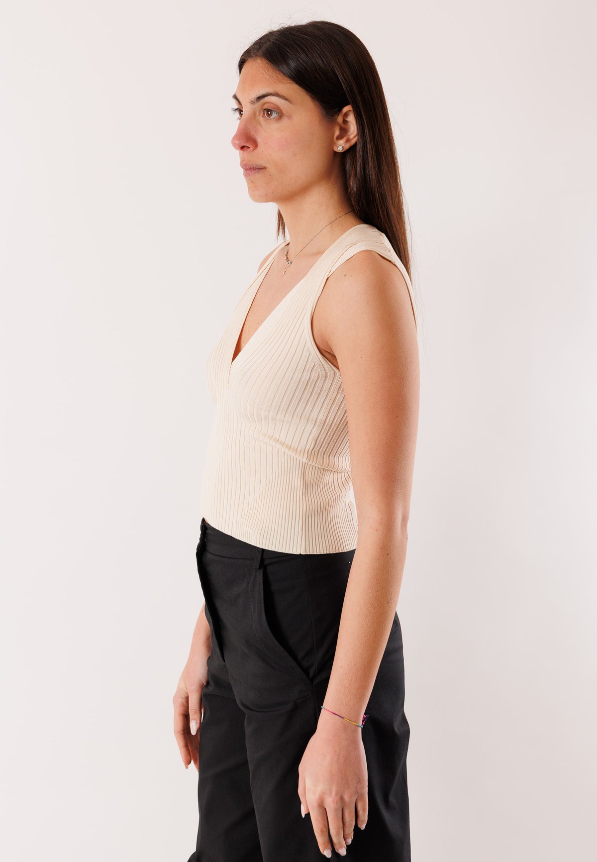 PATRIZIA PEPE Women's Sweater Warm Ivory