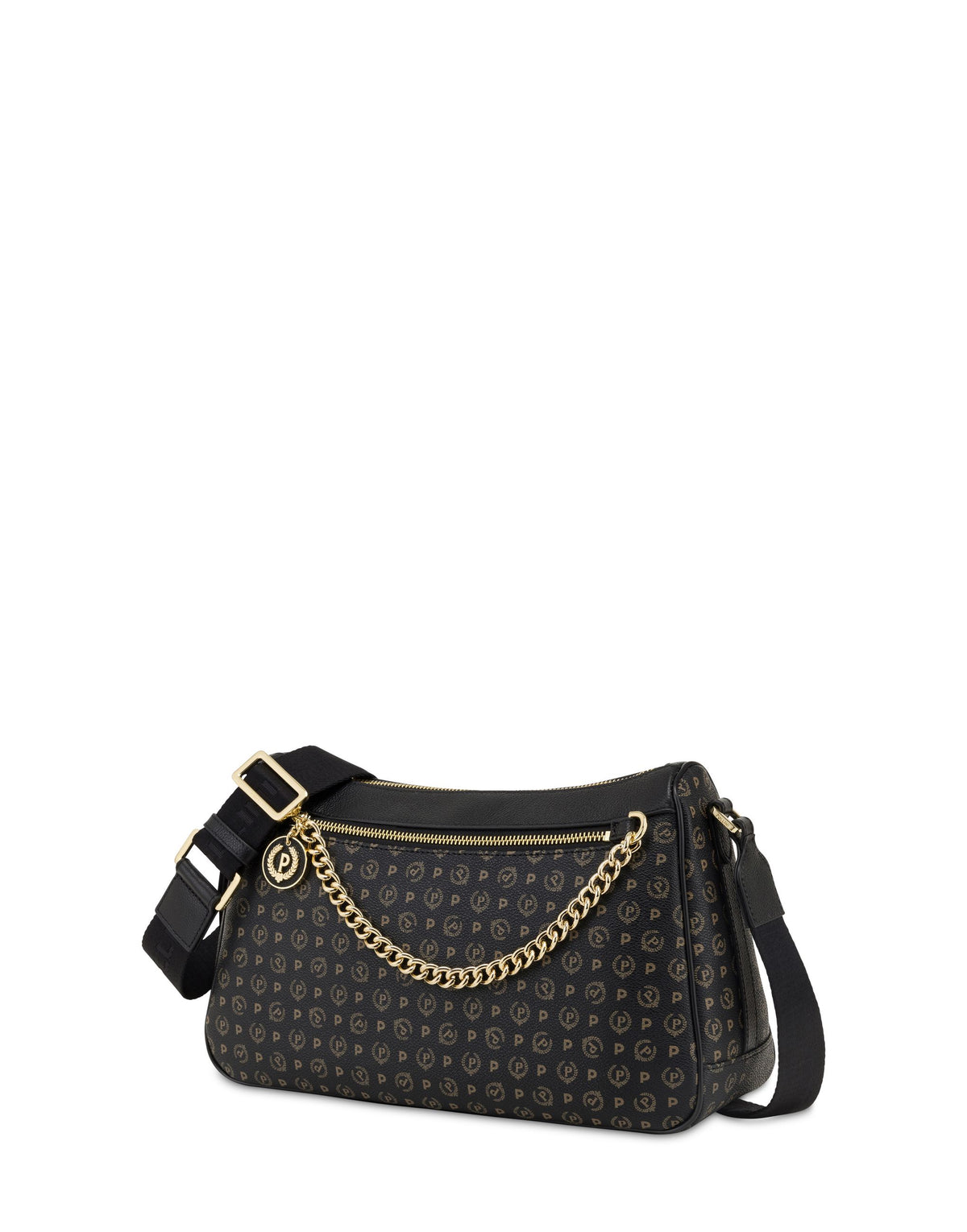 Borsa A Tracolla In Pvc Heritage Logo Classic Nero/nero TE8526PP0IQ1100APVC NERO
