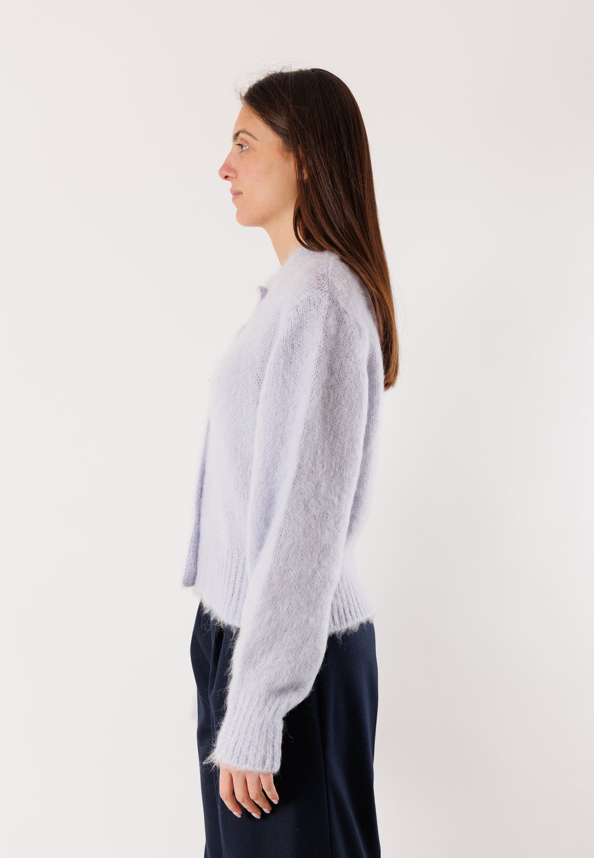 Cardigan morbido con bottoni 3M1117NI
