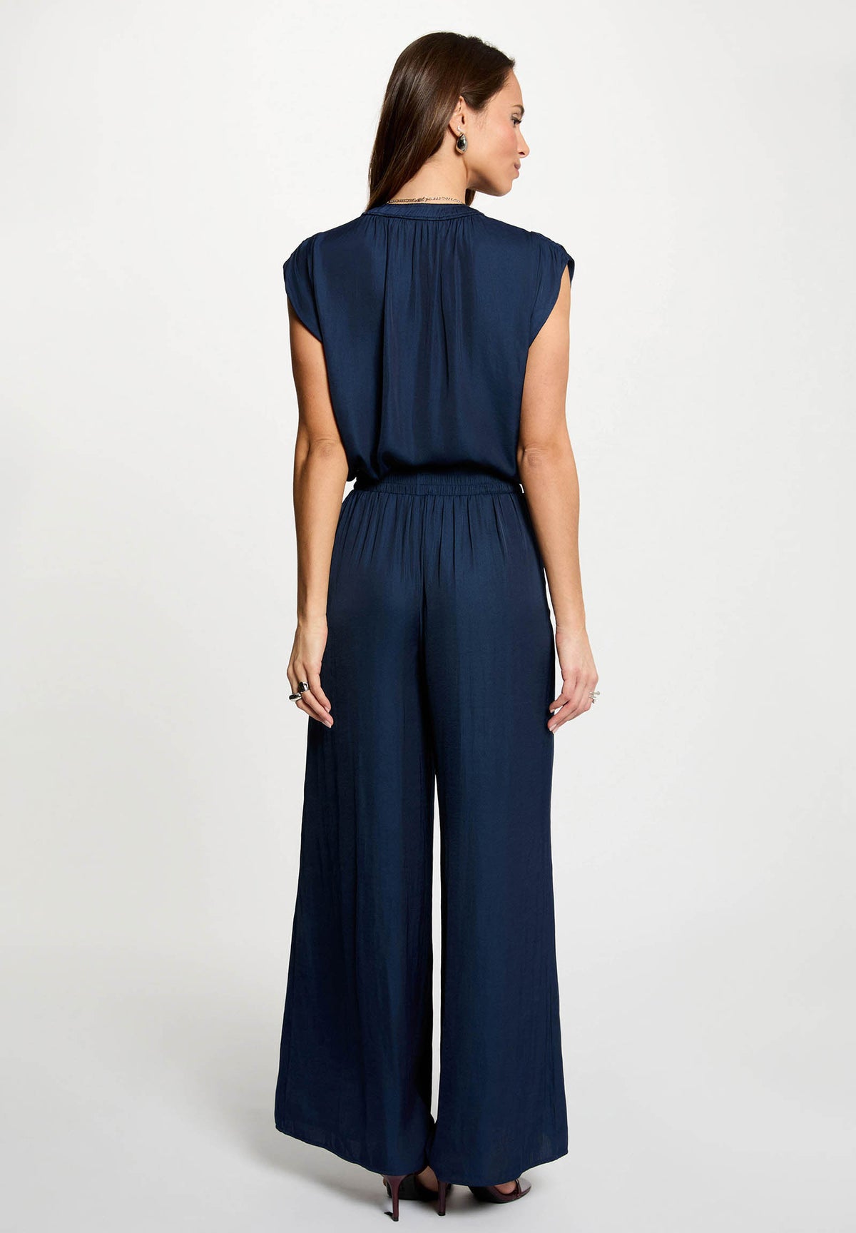 Pantaloni MORGAN DE TOI Donna BLEU MARINE