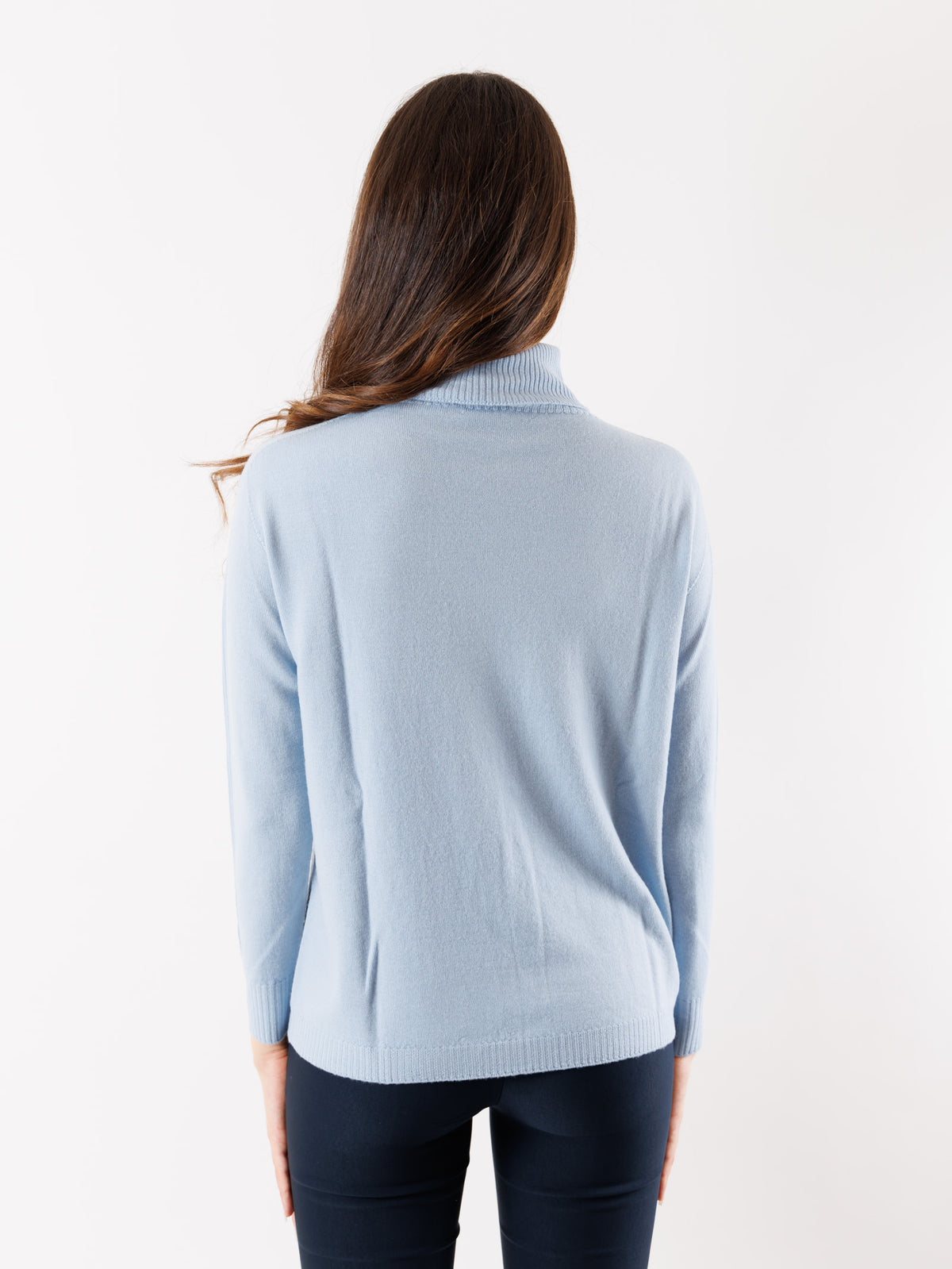 MAGLIA COLLO ALTO IN LANA MERINOS 273501