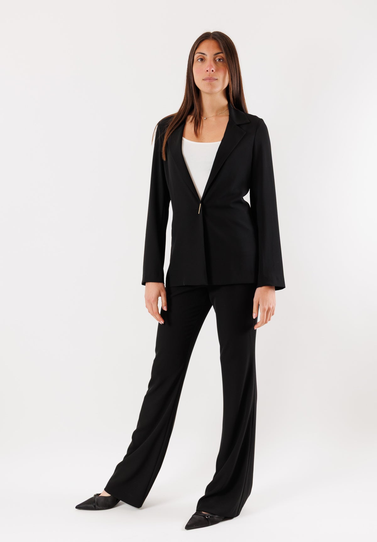 pantalone a zampa PE26004