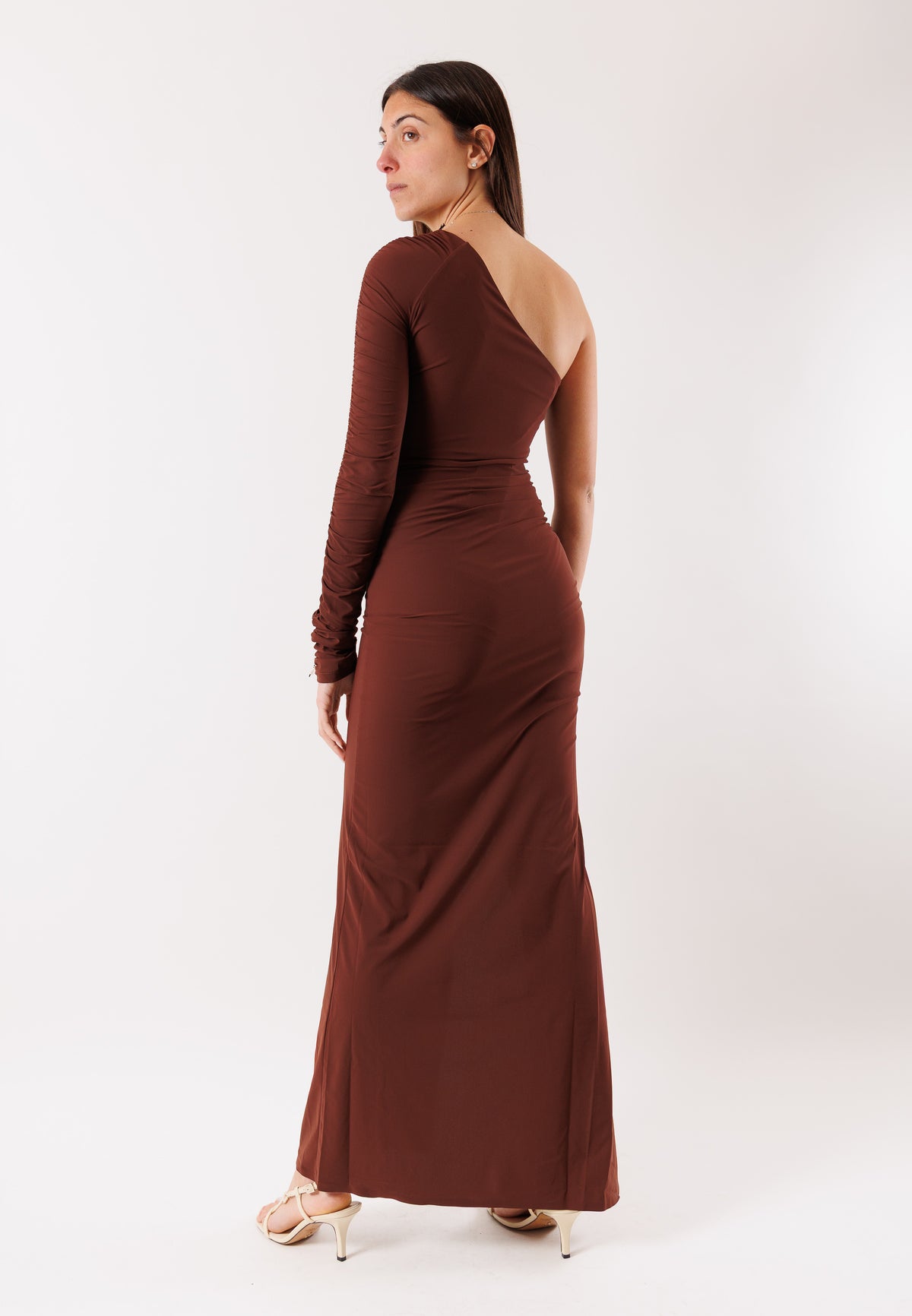 PATRIZIA PEPE Women's Dresses Wood Brown