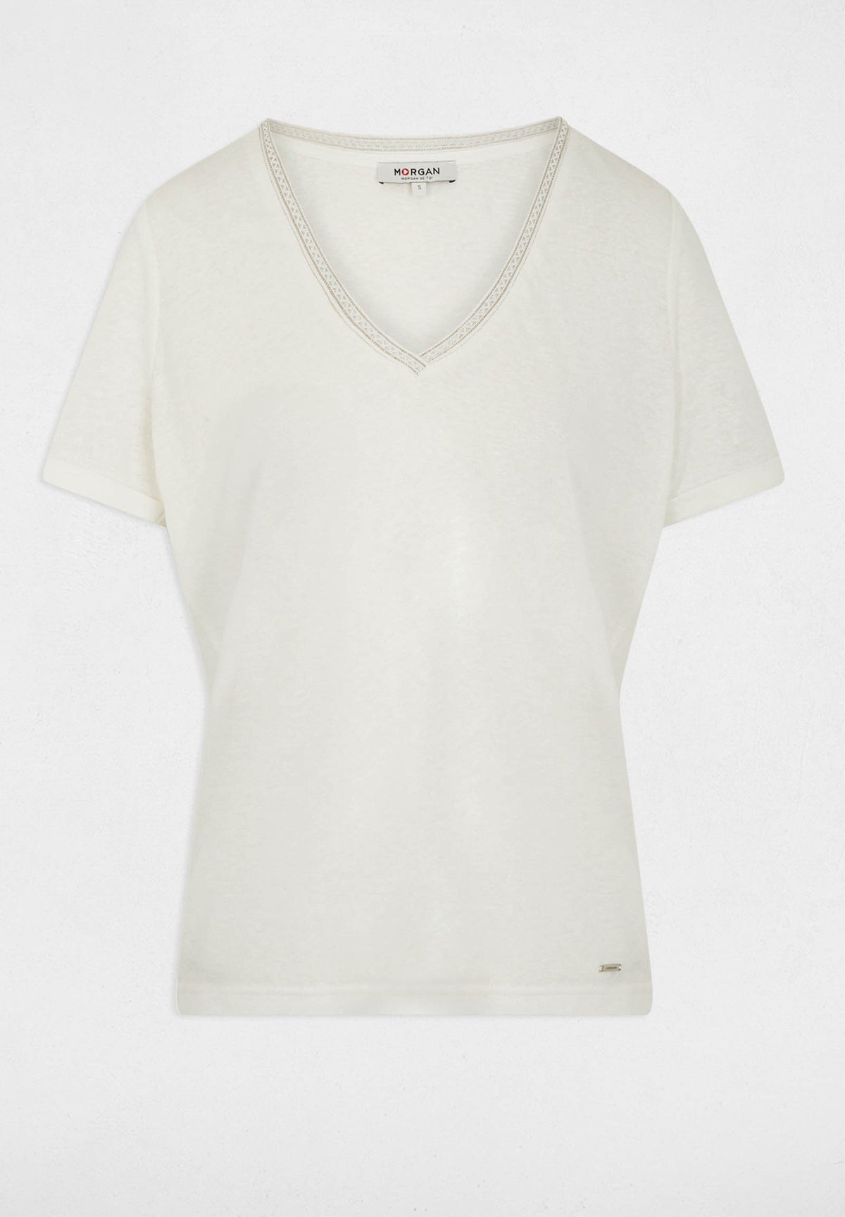 MORGAN DE TOI Women's T-shirt WHITE