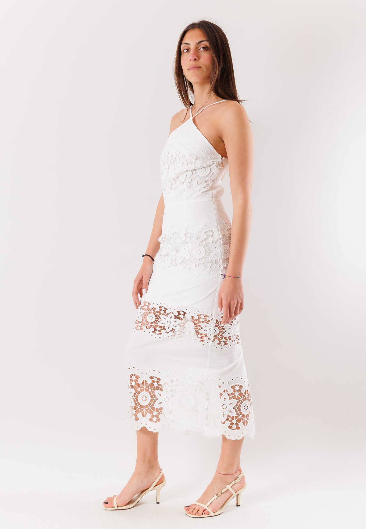 PATRIZIA PEPE Women's Dresses Optic White