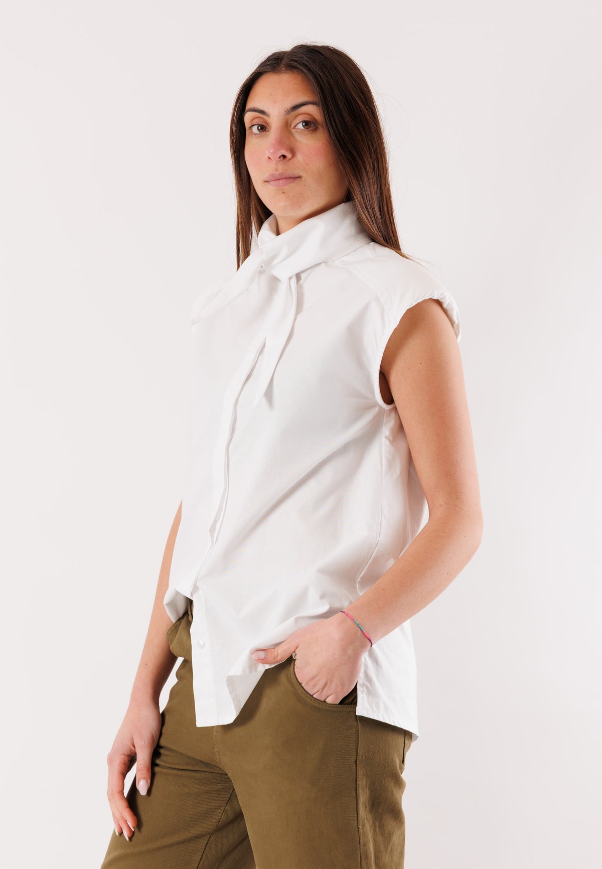 NH408CWHITE - Shirt - KONTATTO