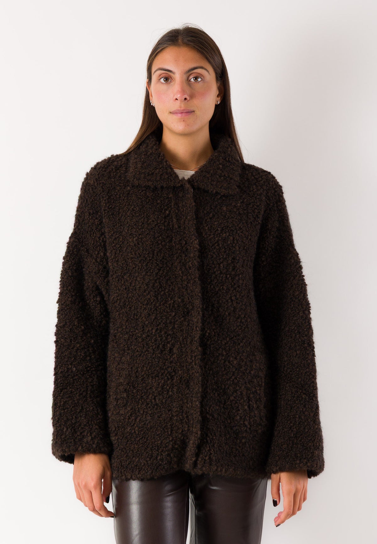 Kontatto 3M1835 cappotto bouclé morbido