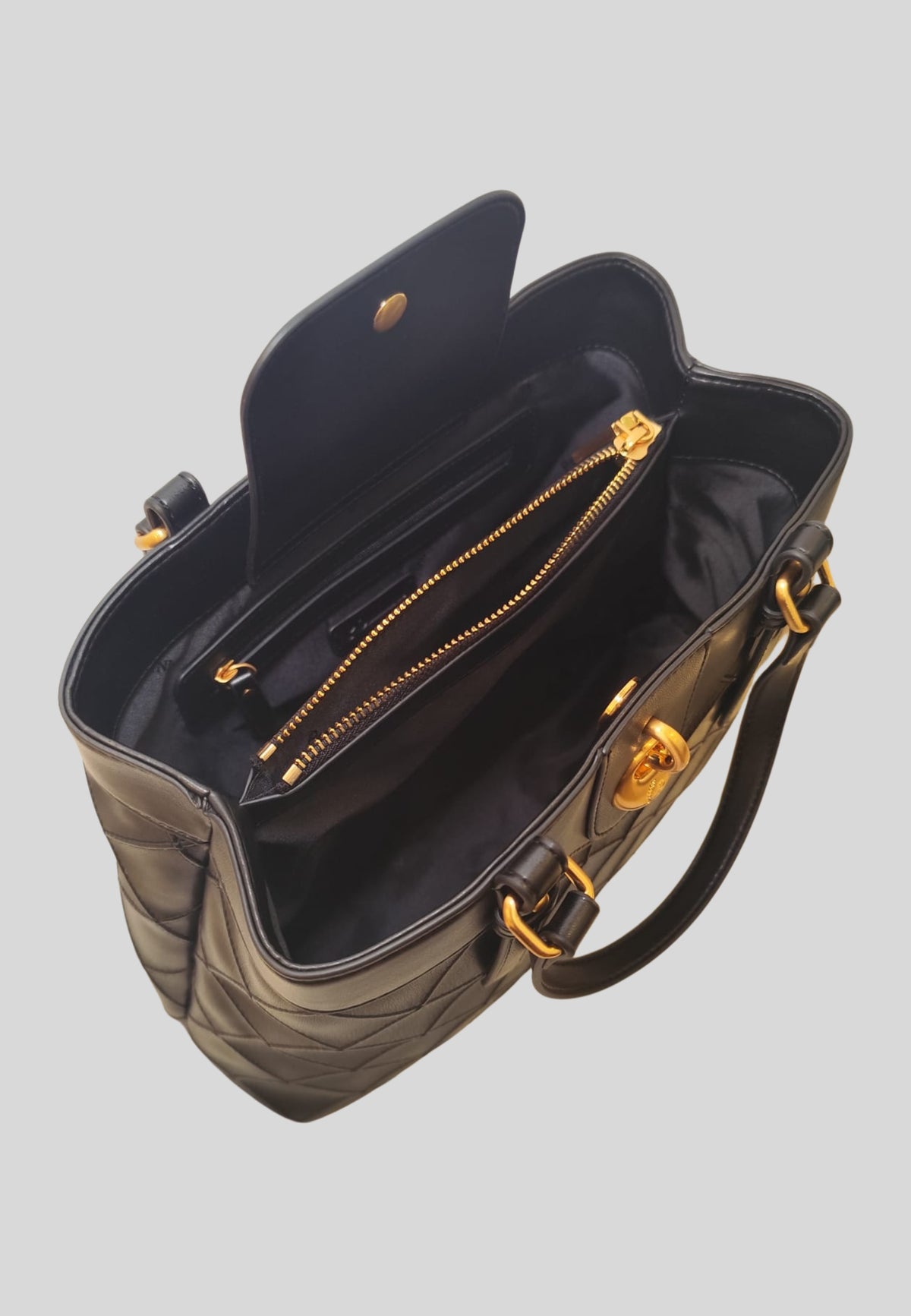 Borsa effetto pelle trapuntata SC4539PP1OSM