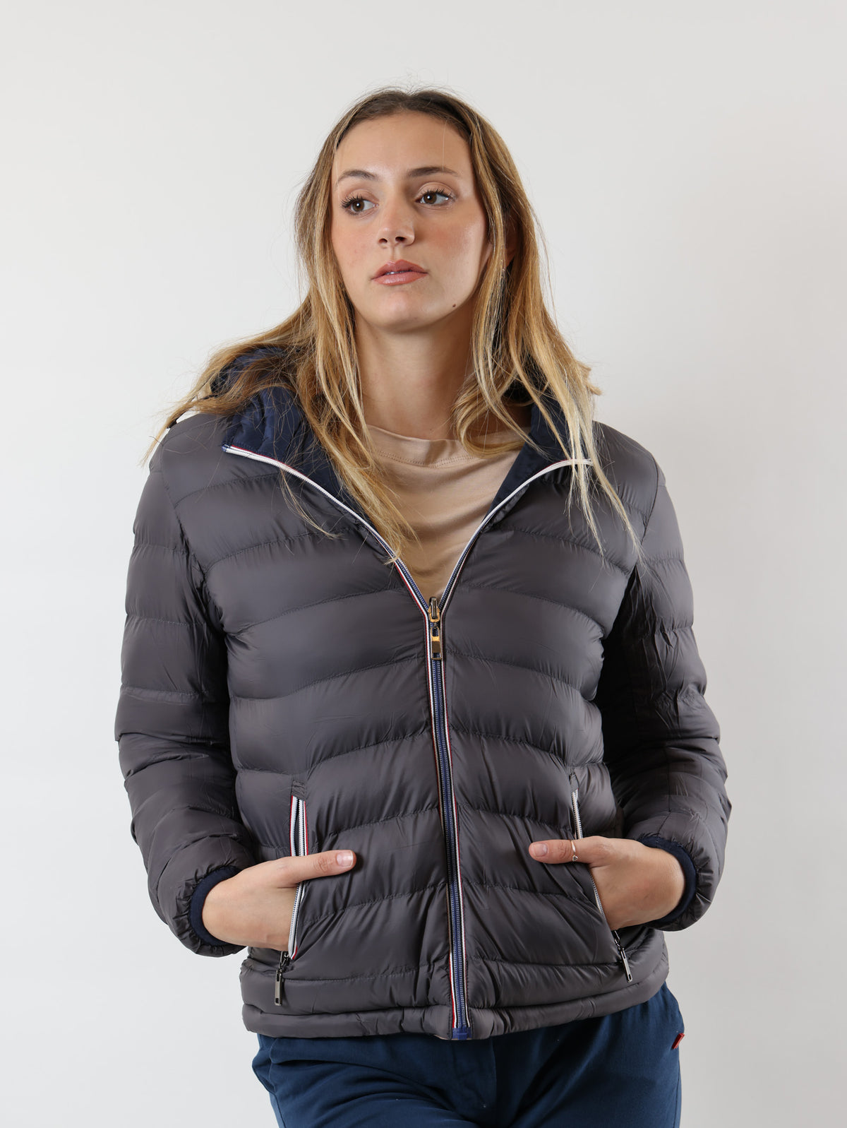 MESANGE Women's Down Jacket Blue