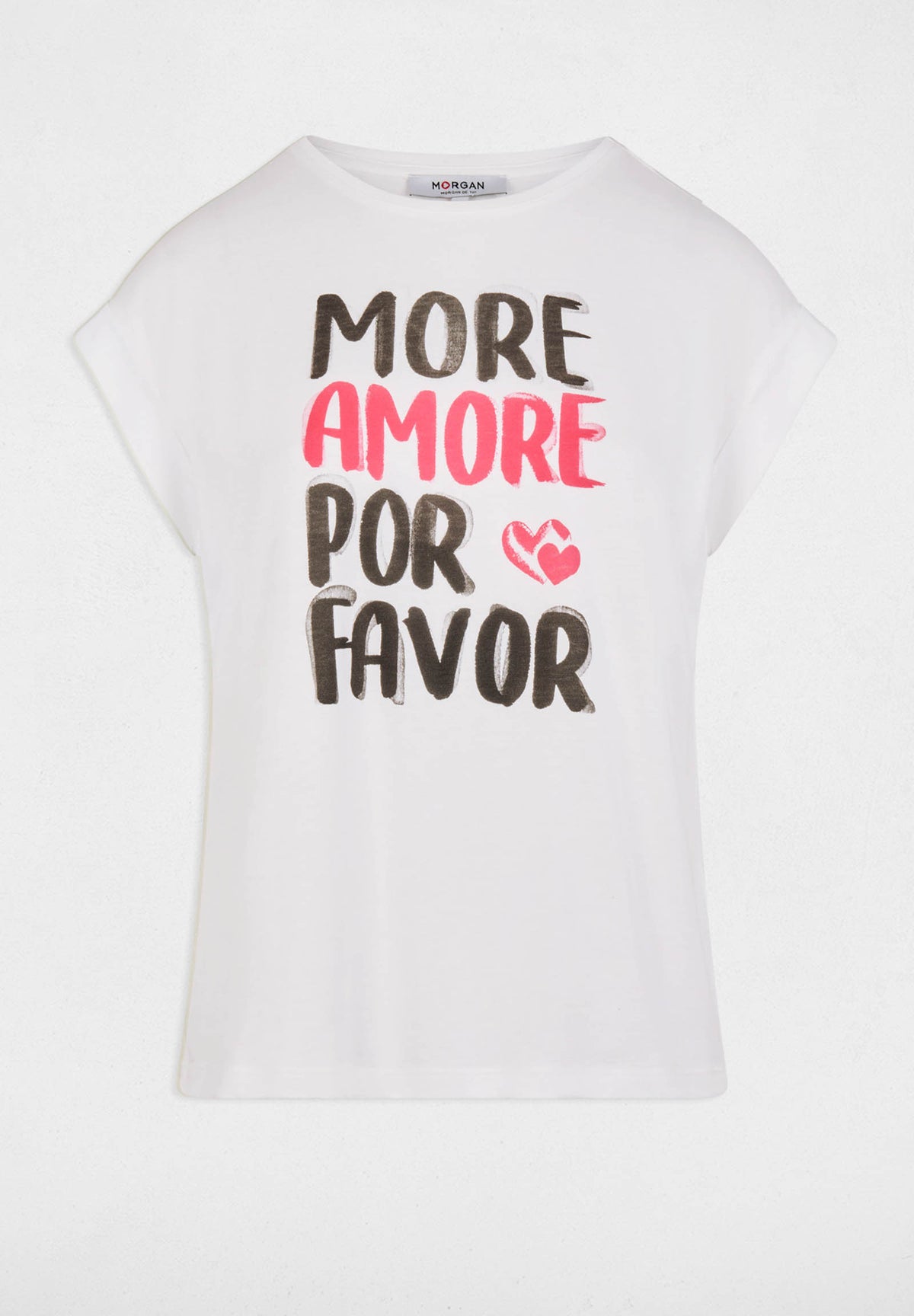 T-Shirt con scritta DFAVOR