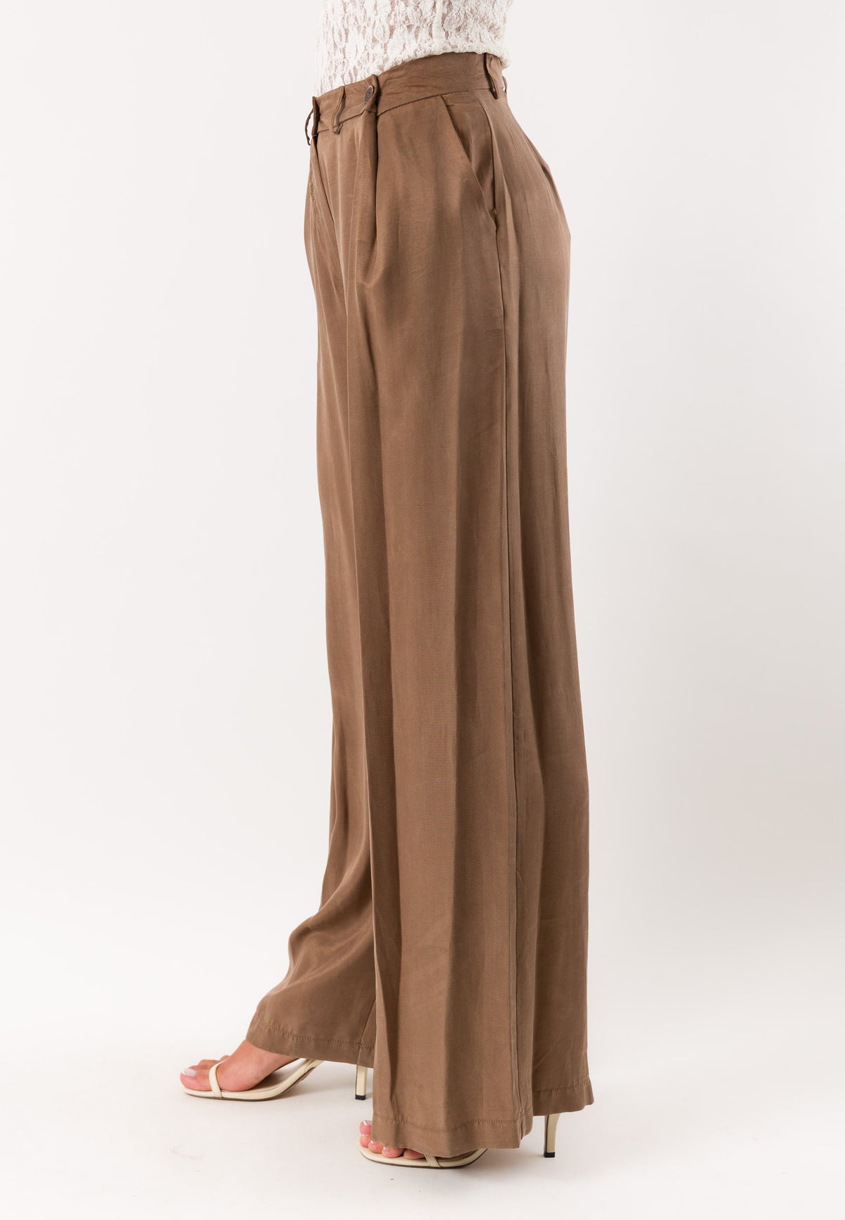 Pantaloni ampi in Tencel PE26186