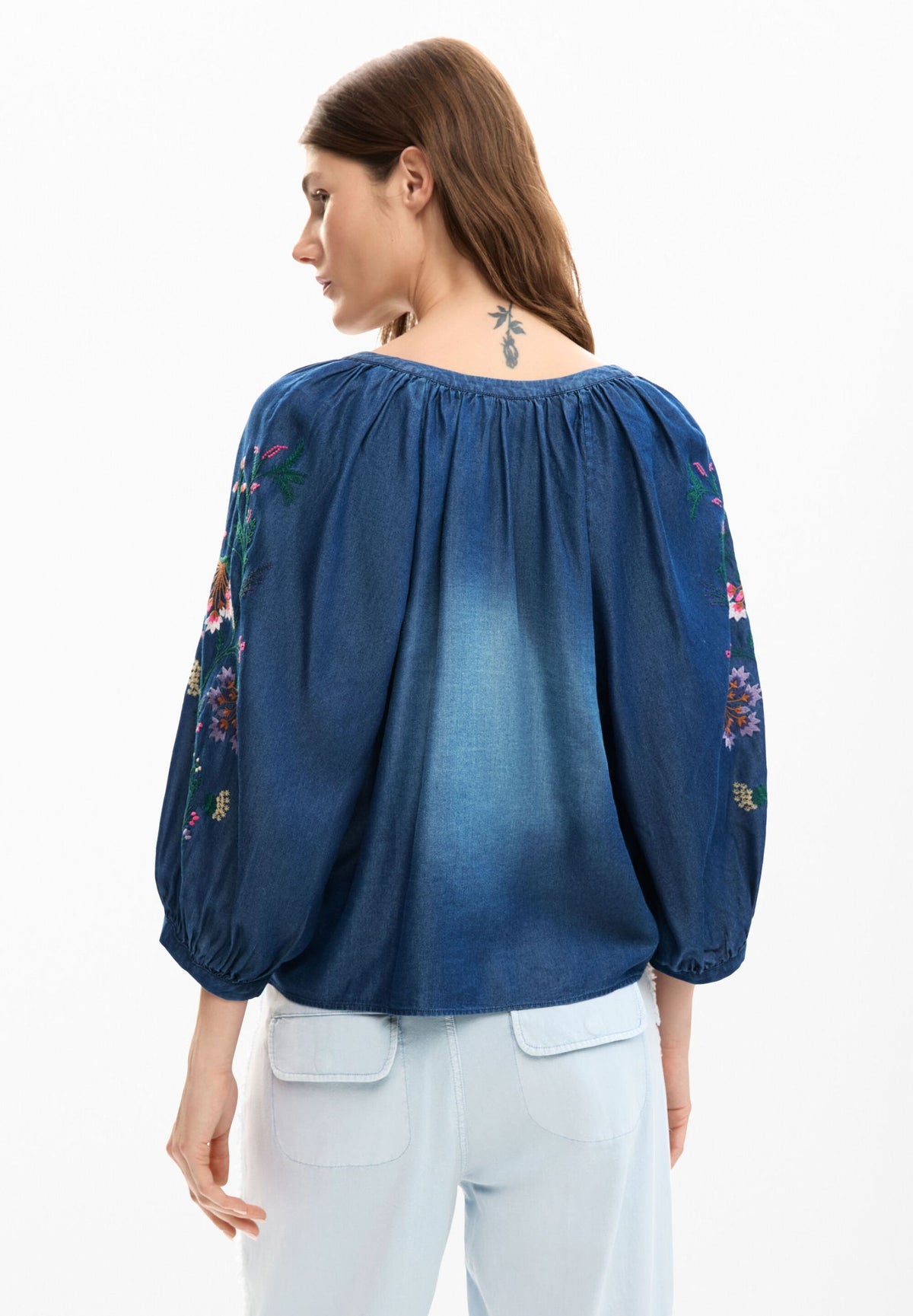 Desigual Women's Blouse Blue