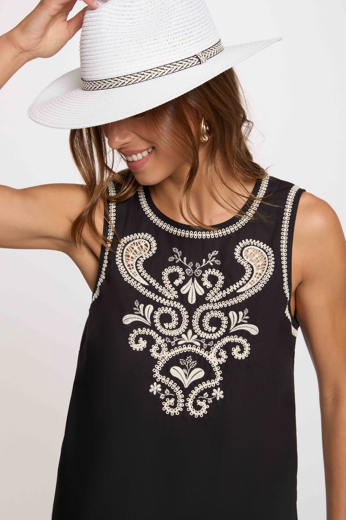 Cappello stile panama 5CHANTA
