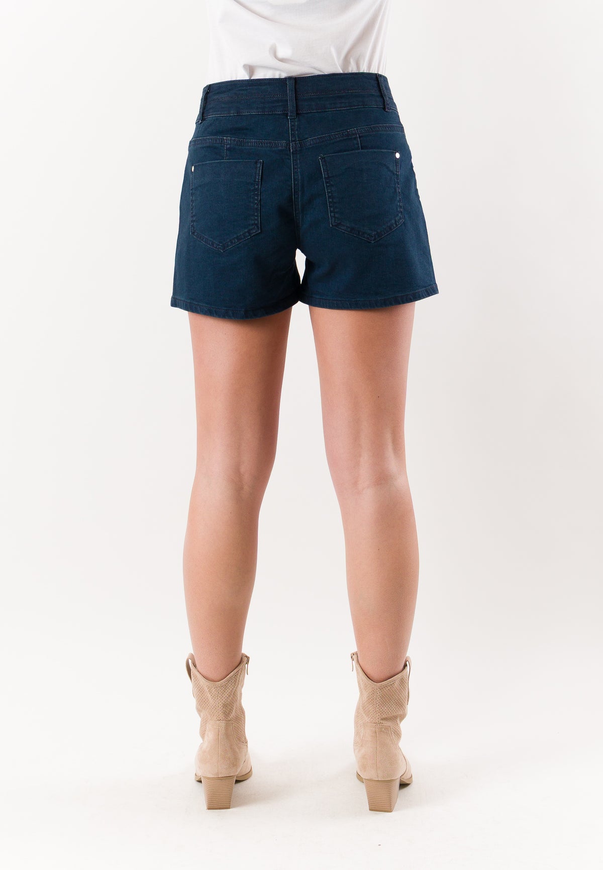 Short in denim con tasche frontali SHOLEN ( TAGLIE FRANCESI )