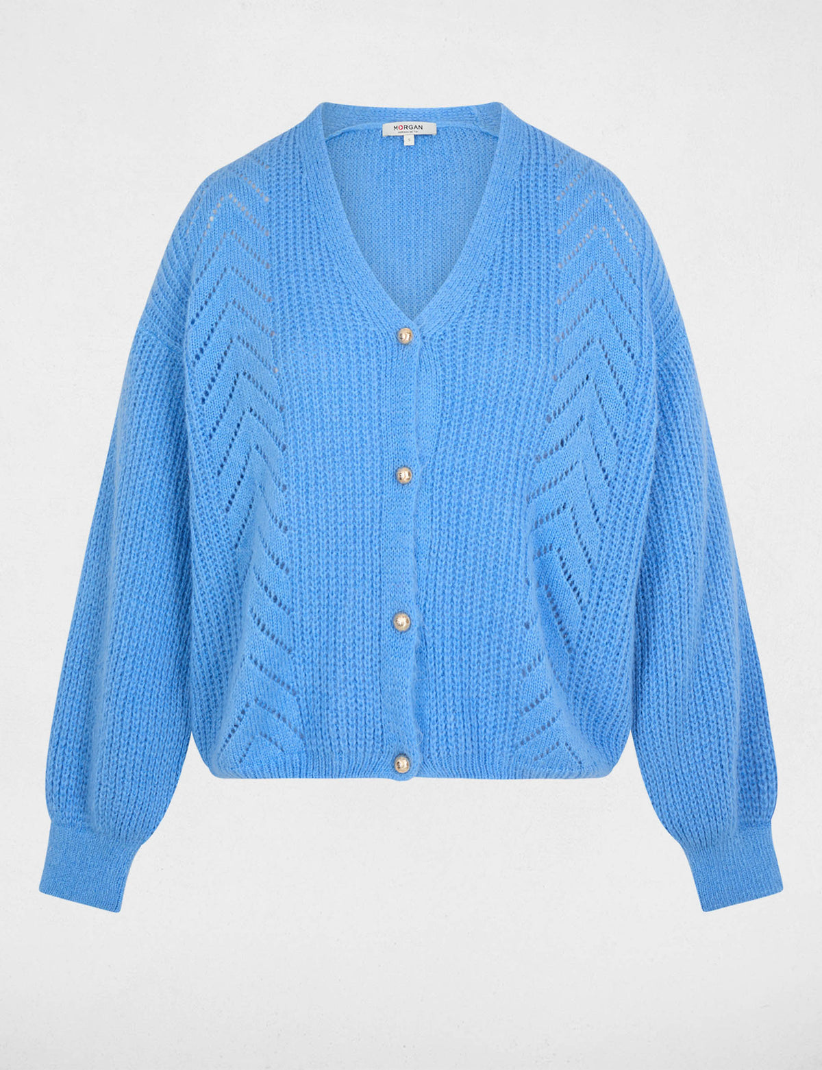 Morgan MOUNTA cardigan traforato scollo V