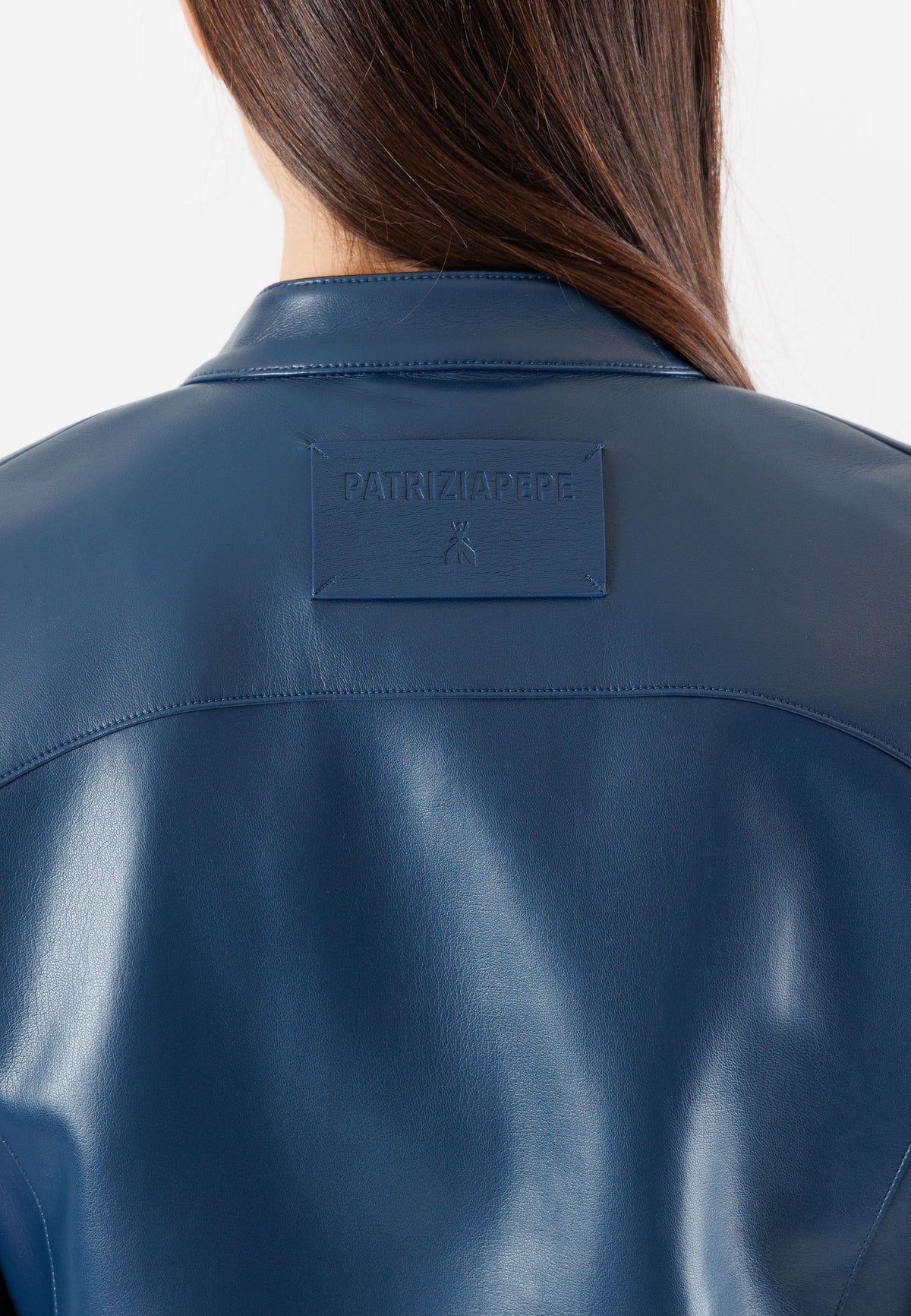 PATRIZIA PEPE Women's Lagoon Blue Jacket