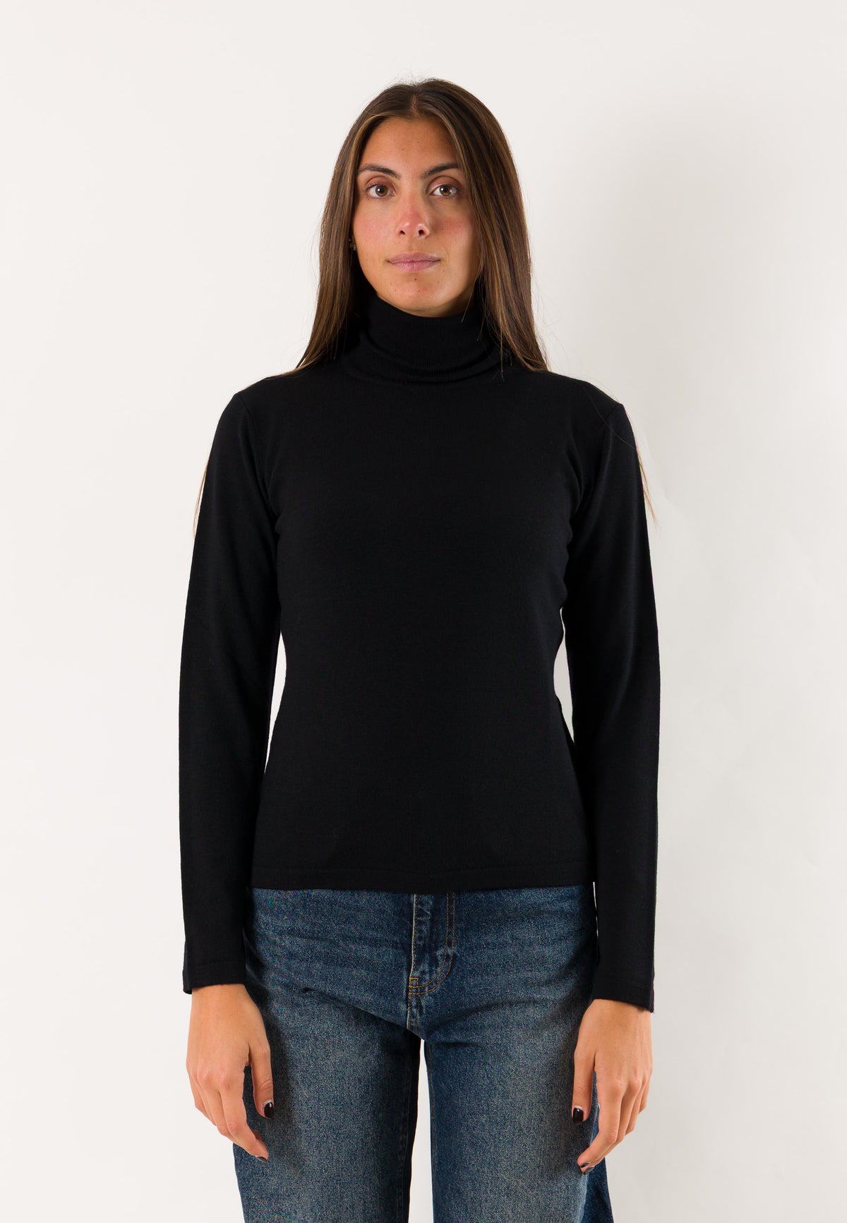 Mesange Z9063 dolcevita lana merino