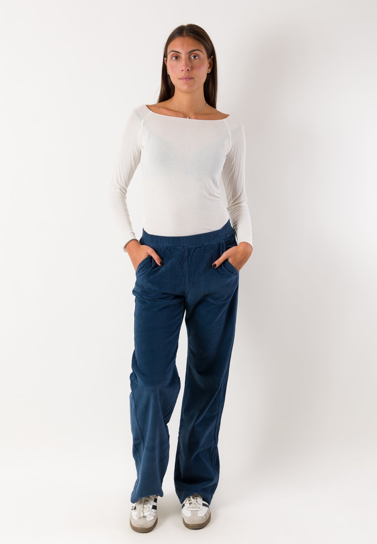Pantaloni velluto a coste D52366