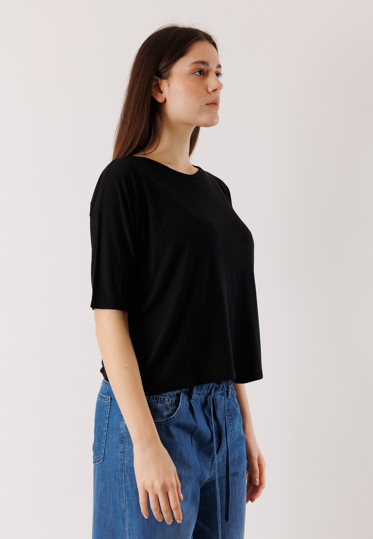 T-shirt morbida manica corta D42290