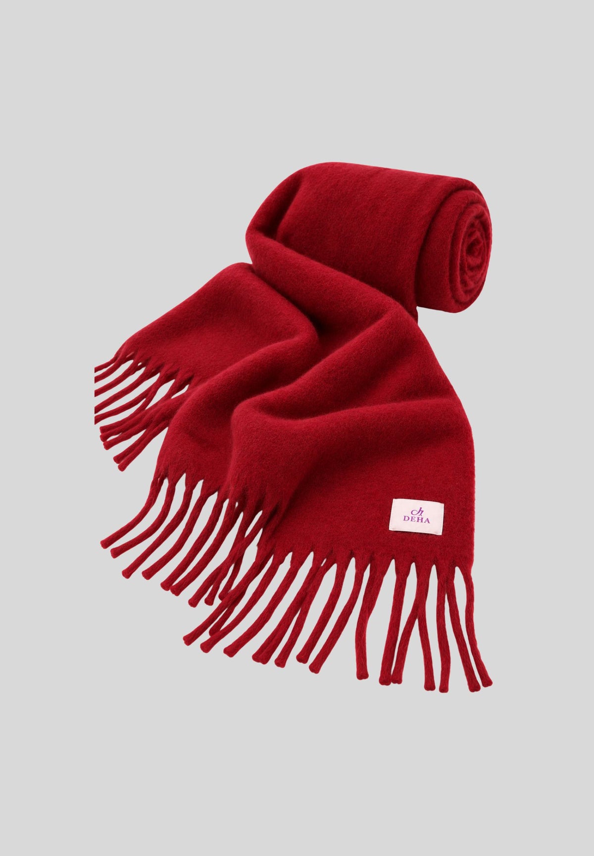 Sciarpa Donna DEHA con Frange – Cherry Red D1291066230