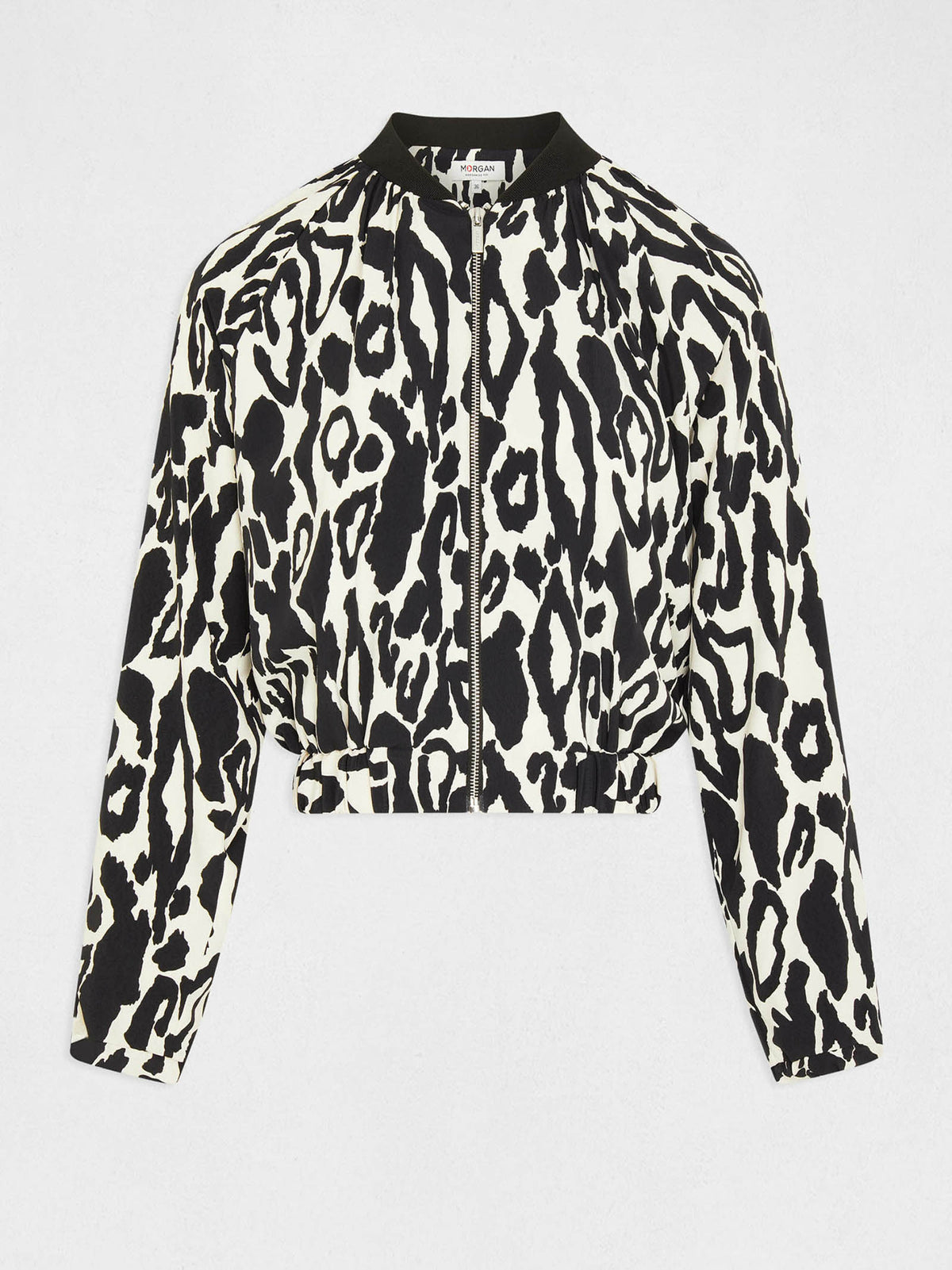 Giacca dritta con stampa animalier GNOA ( TAGLIE FRANCESI )