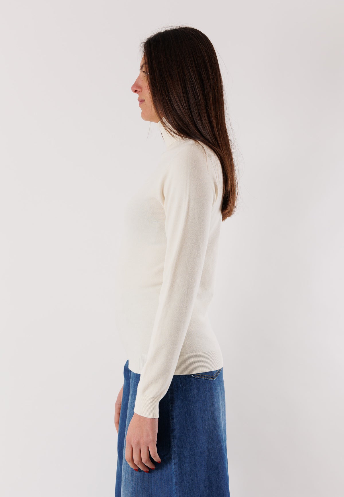 KONTATTO Women's Ivory Sweater