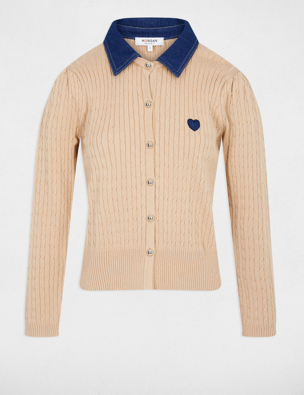 MORGAN DE TOI Women's Sweater CAMEL
