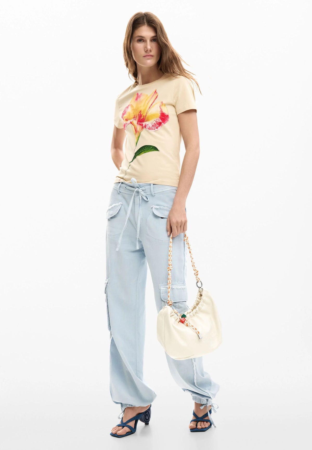DESIGUAL Women's T-shirt White