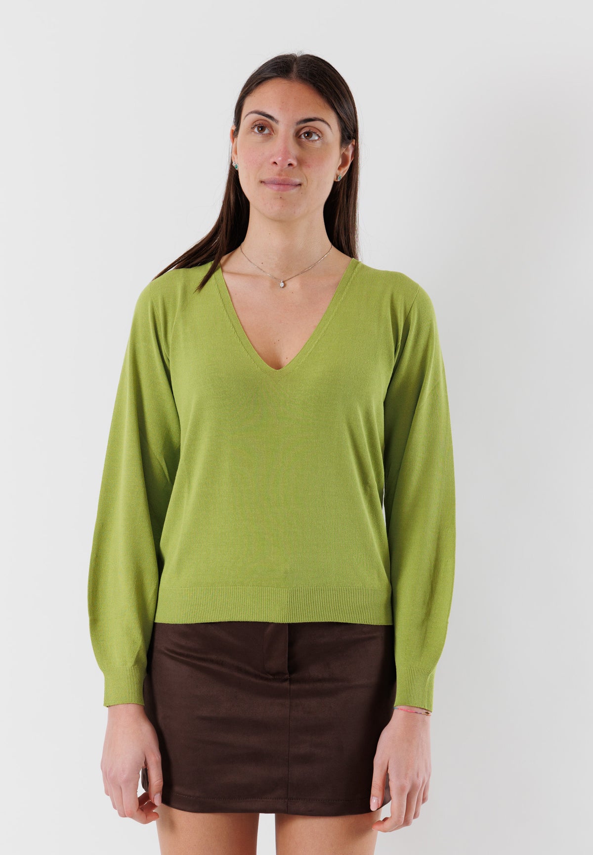 Minigonna in Suede � Effetto Scamosciato ADF400C