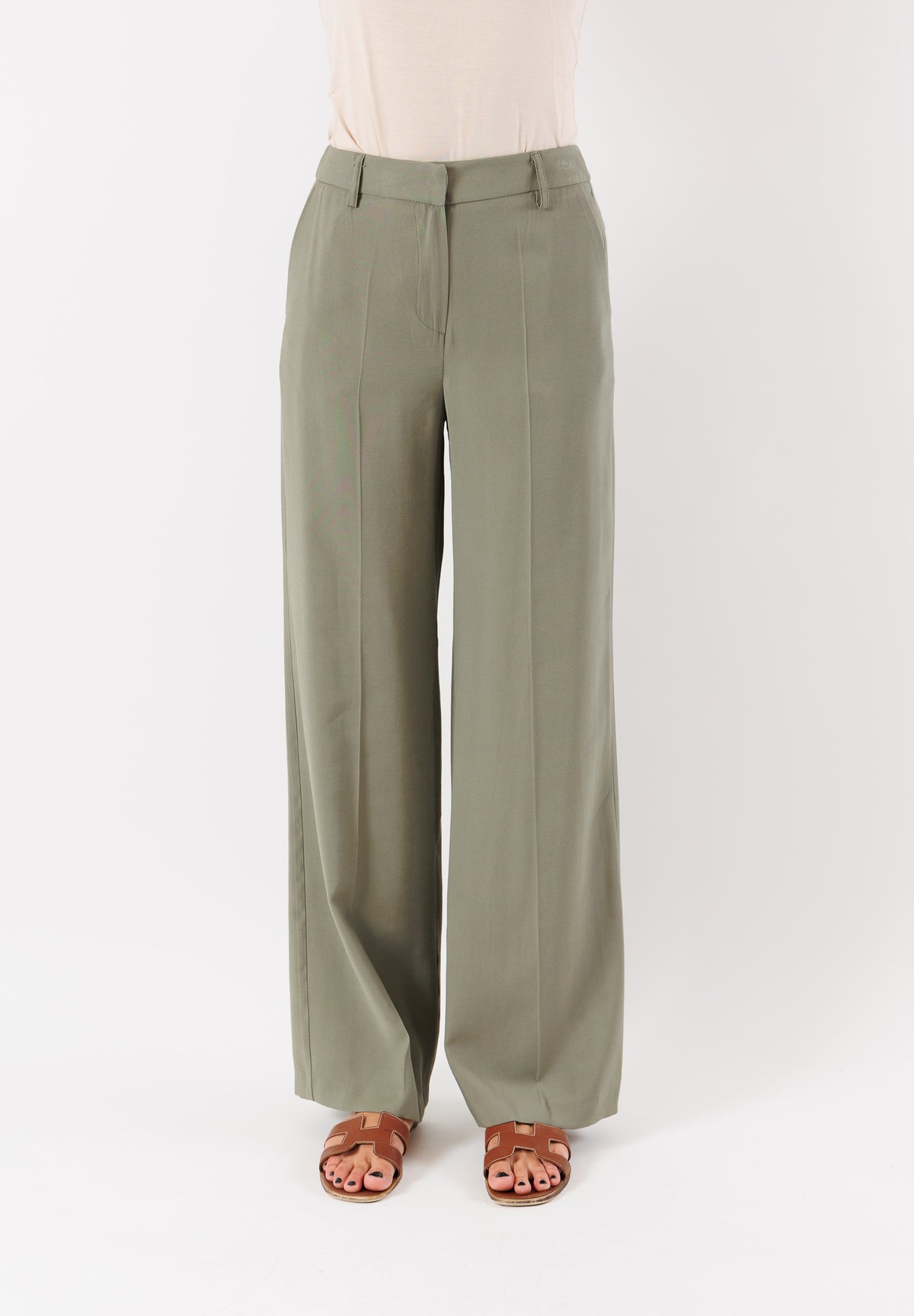 PE25050MILITARY - Trousers - MESANGE